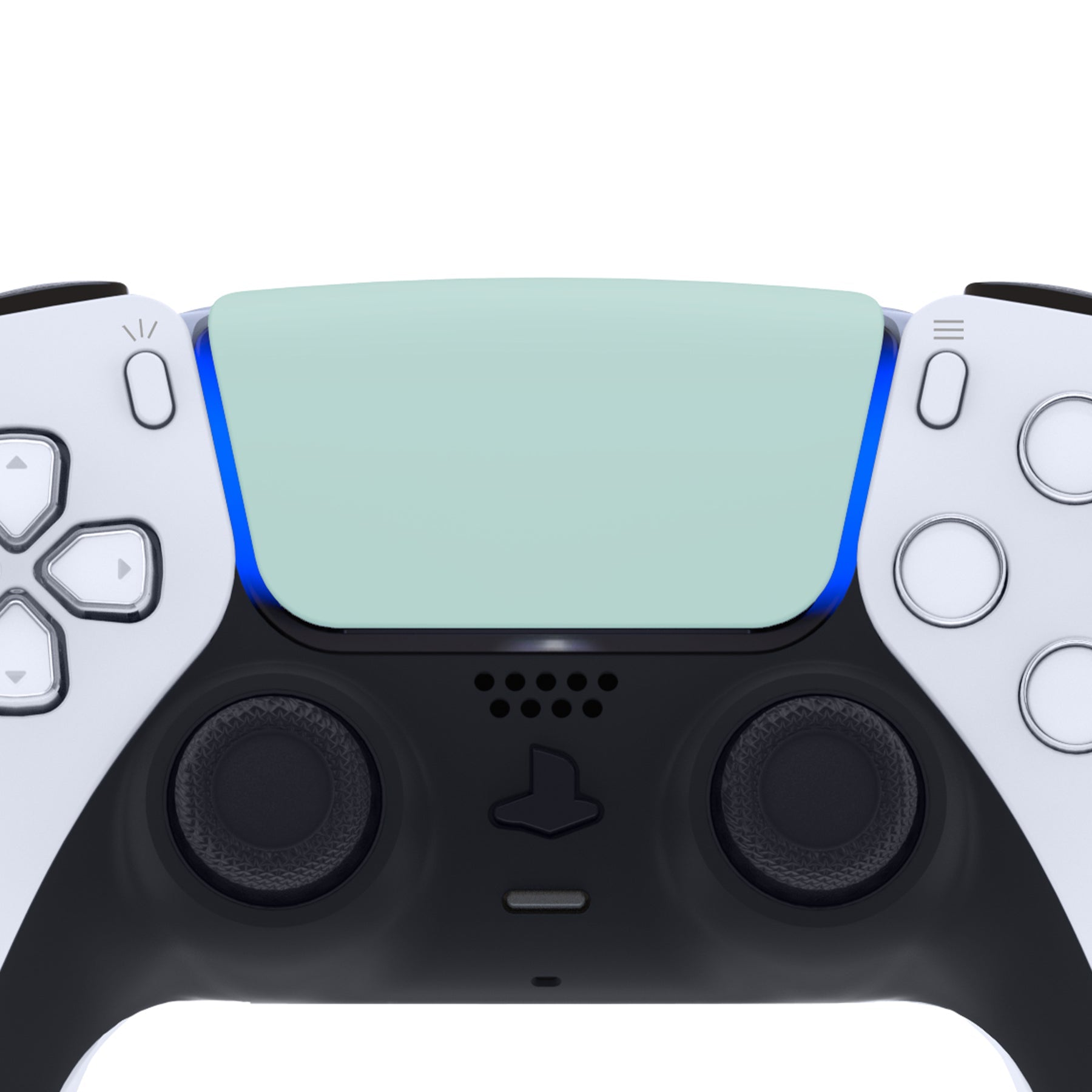 eXtremeRate Replacement Custom Touchpad Cover Compatible with PS5 Controller BDM-010/020/030/040/050/060 - Light Cyan eXtremeRate