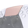 eXtremeRate Replacement Custom Touchpad Cover Compatible with PS5 Controller BDM-010/020/030/040/050/060 - Metallic Rose Gold eXtremeRate