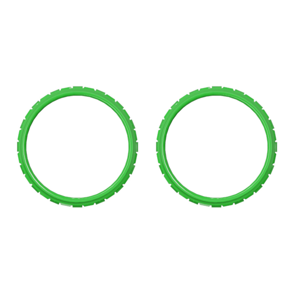 eXtremeRate Custom Replacement Accent Rings for PS5 Controller - Green eXtremeRate