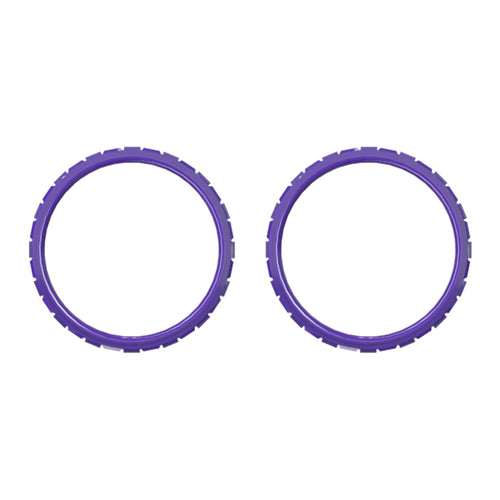 eXtremeRate Custom Replacement Accent Rings for PS5 Controller - Purple eXtremeRate