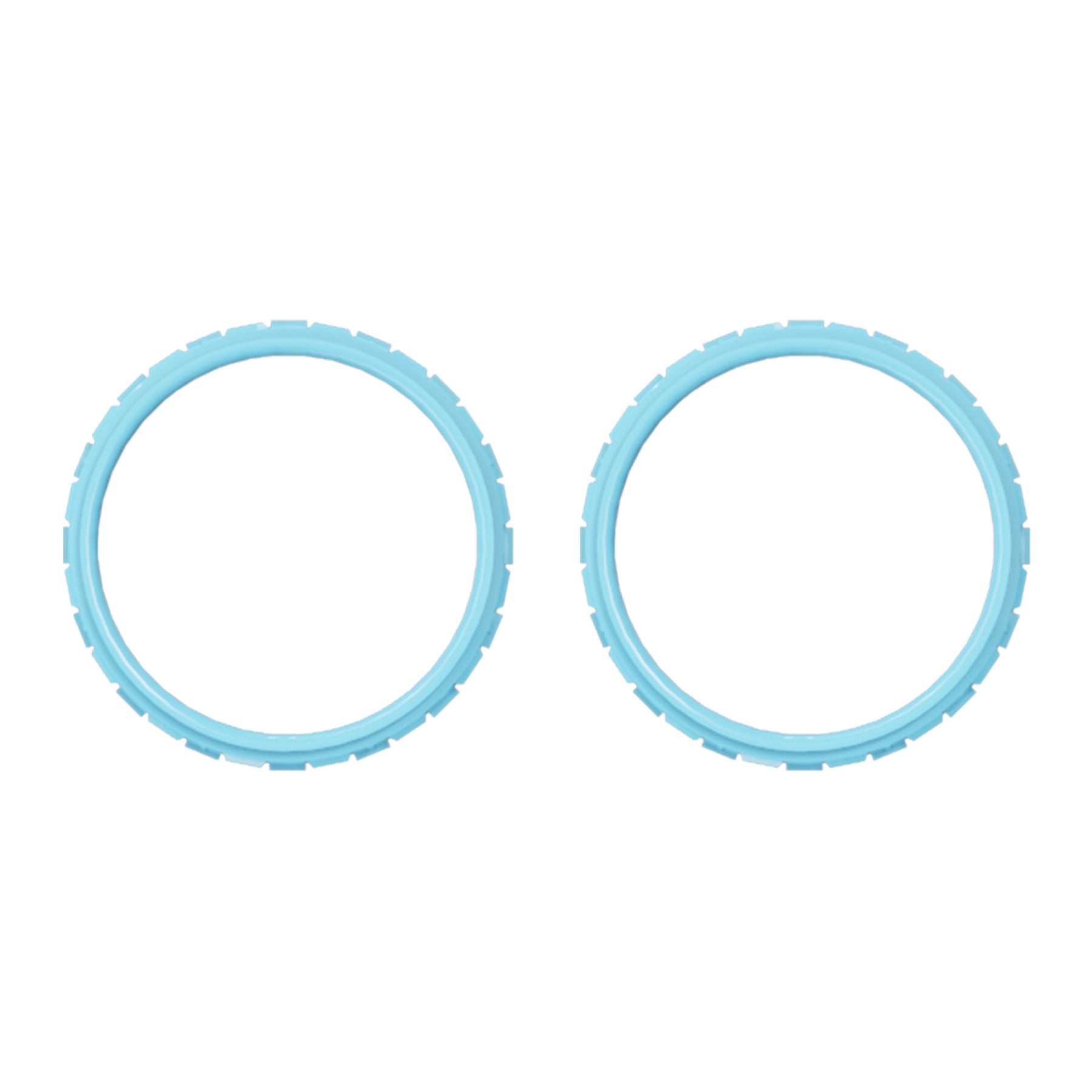 eXtremeRate Custom Replacement Accent Rings for PS5 Controller - Heaven Blue eXtremeRate