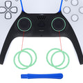 eXtremeRate Custom Replacement Accent Rings for PS5 Controller - Mint Green eXtremeRate