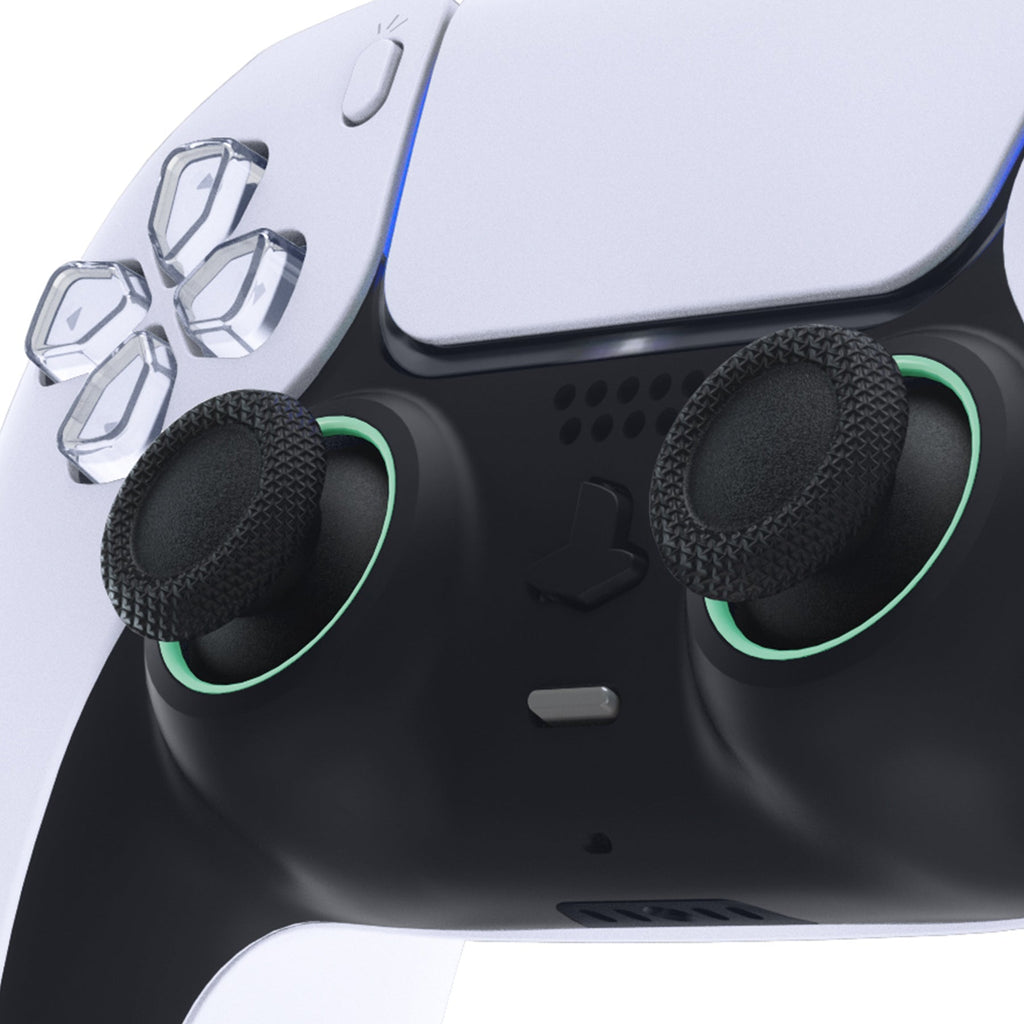 eXtremeRate Custom Replacement Accent Rings for PS5 Controller - Mint Green eXtremeRate