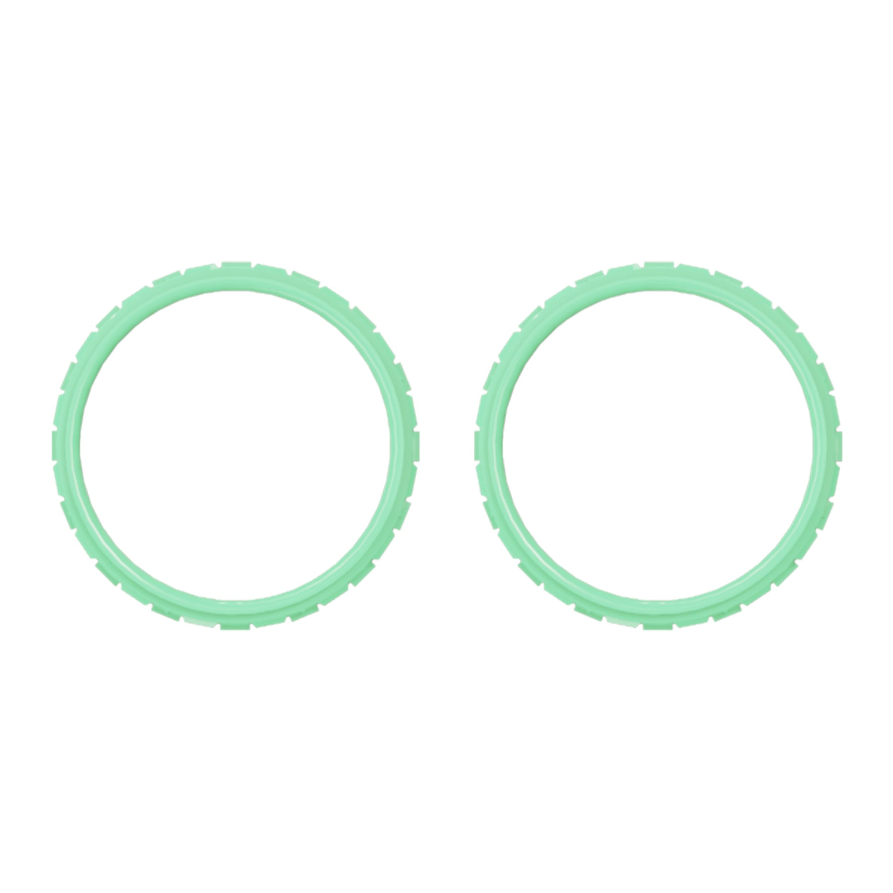 eXtremeRate Custom Replacement Accent Rings for PS5 Controller - Mint Green eXtremeRate