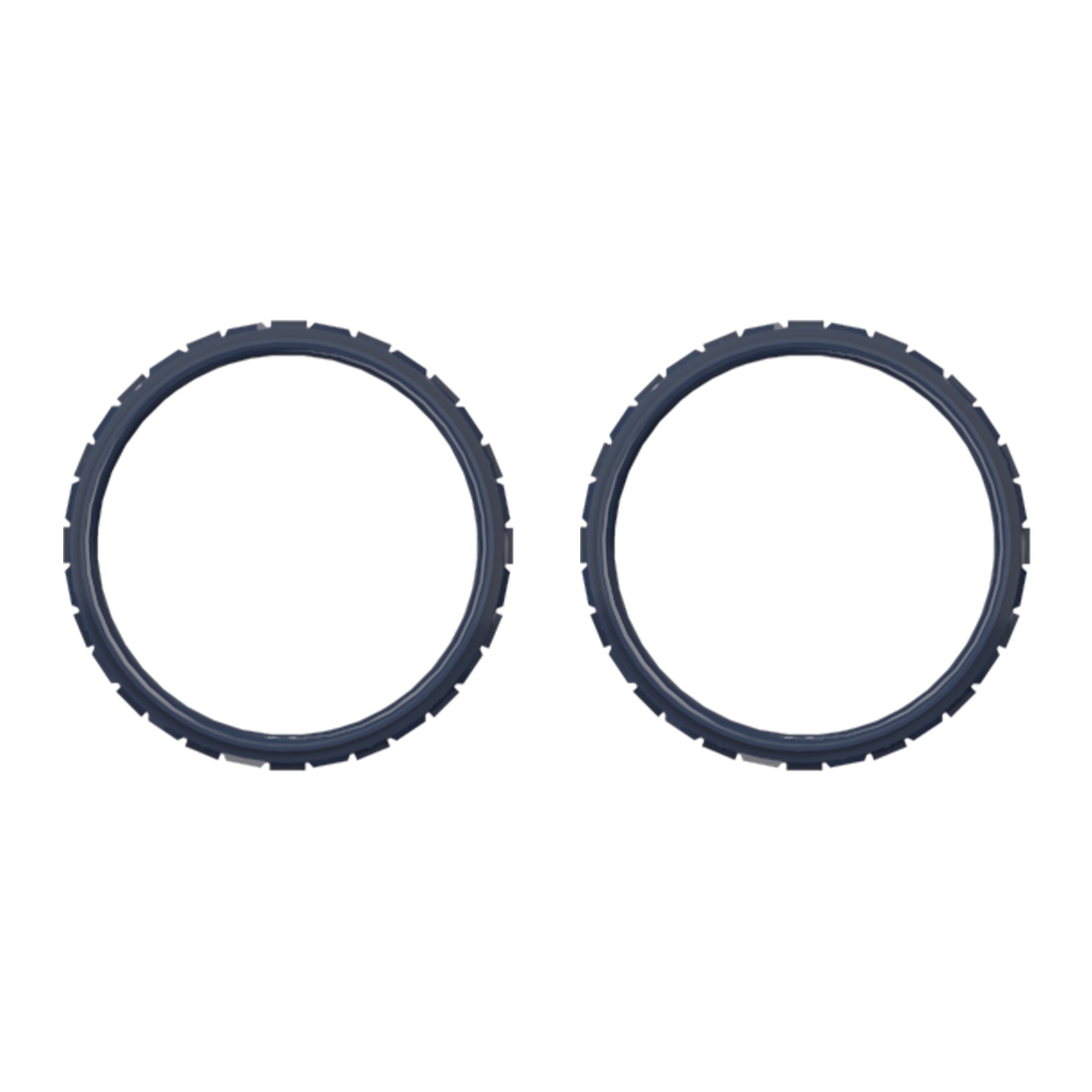 eXtremeRate Custom Replacement Accent Rings for PS5 Controller - Midnight Blue eXtremeRate