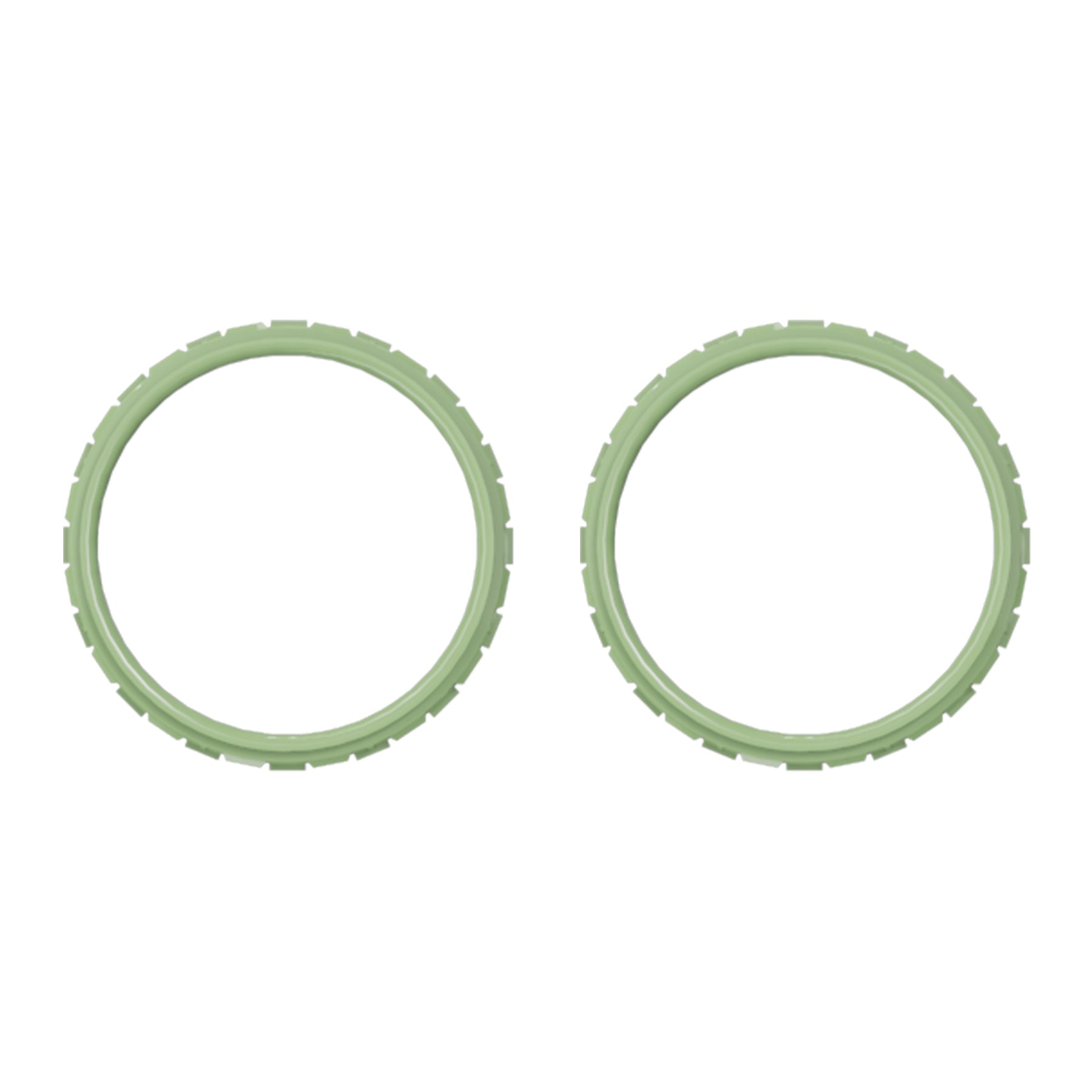 eXtremeRate Custom Replacement Accent Rings for PS5 Controller - Matcha Green eXtremeRate