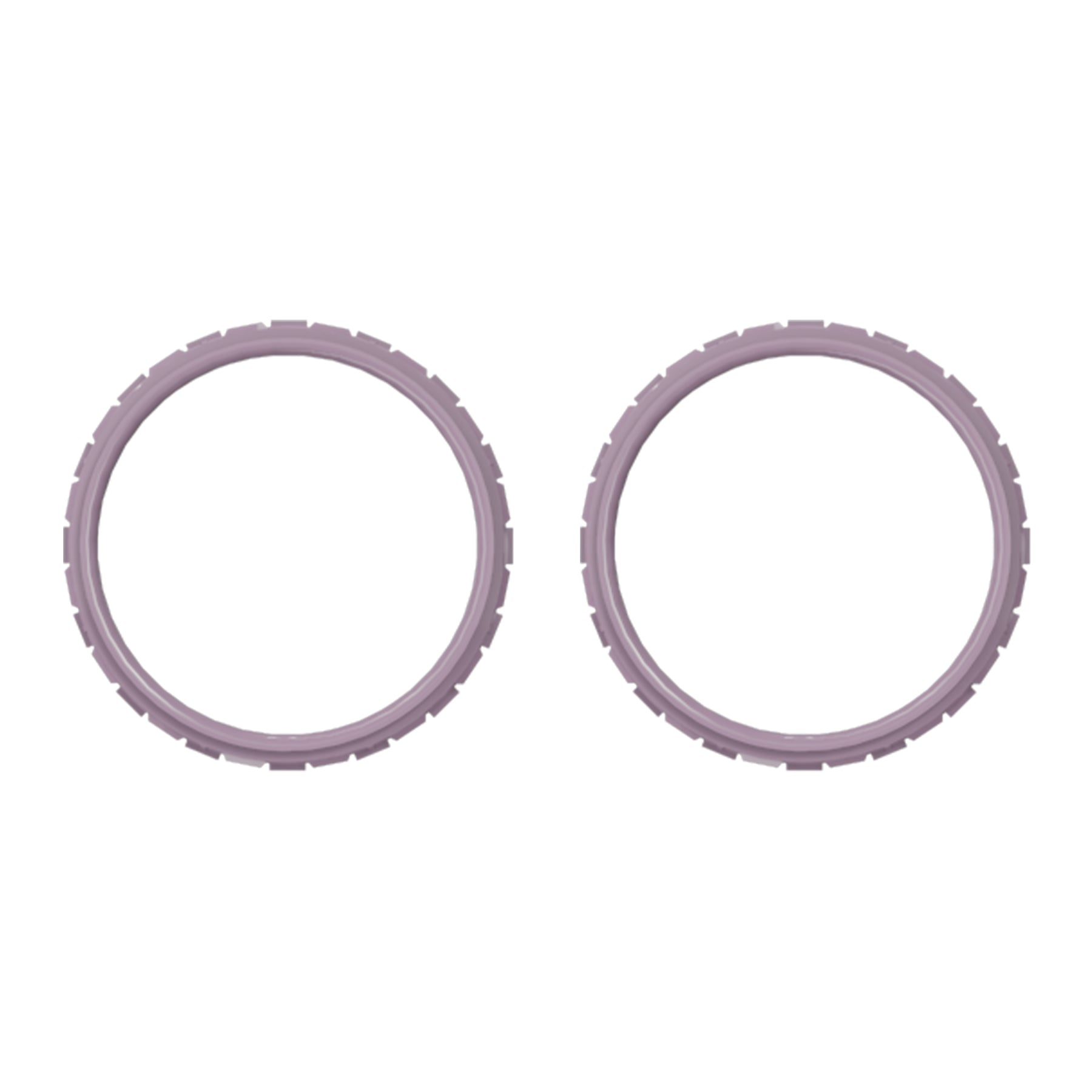 eXtremeRate Custom Replacement Accent Rings for PS5 Controller - Dark Grayish Violet eXtremeRate