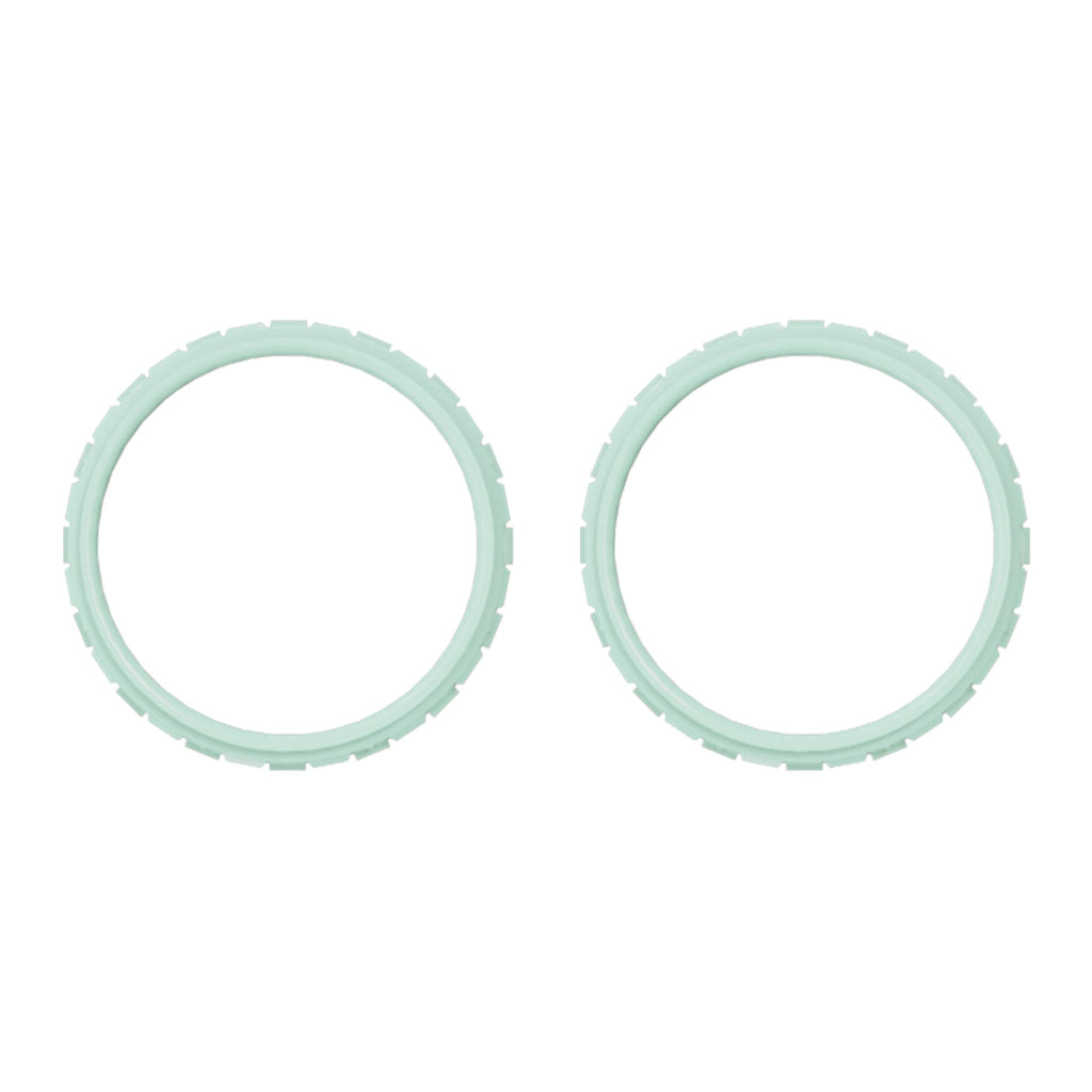 eXtremeRate Custom Replacement Accent Rings for PS5 Controller - Light Cyan eXtremeRate