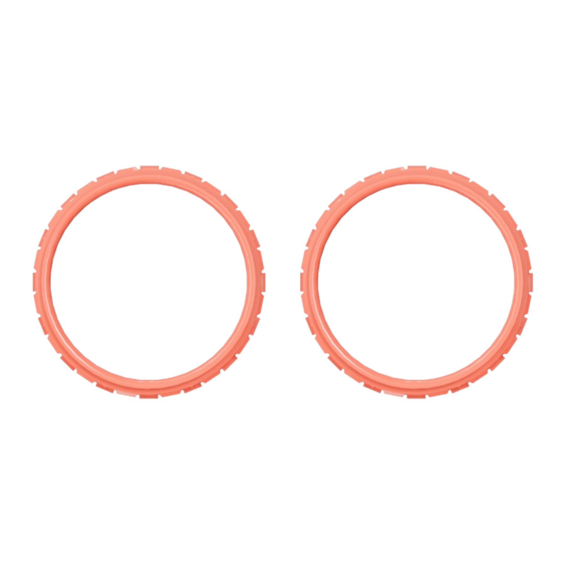 eXtremeRate Custom Replacement Accent Rings for PS5 Controller - Coral eXtremeRate