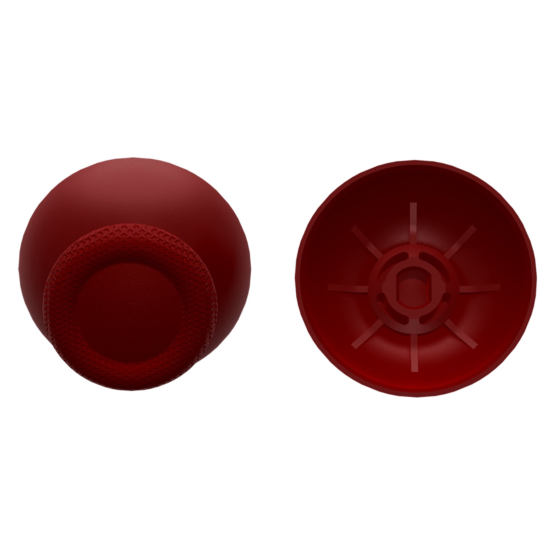 eXtremeRate Replacement Thumbsticks Analog Stick Joystick Compatible with PS5 & PS4 All Model Controller - Carmine Red eXtremeRate