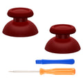 eXtremeRate Replacement Thumbsticks Analog Stick Joystick Compatible with PS5 & PS4 All Model Controller - Carmine Red eXtremeRate