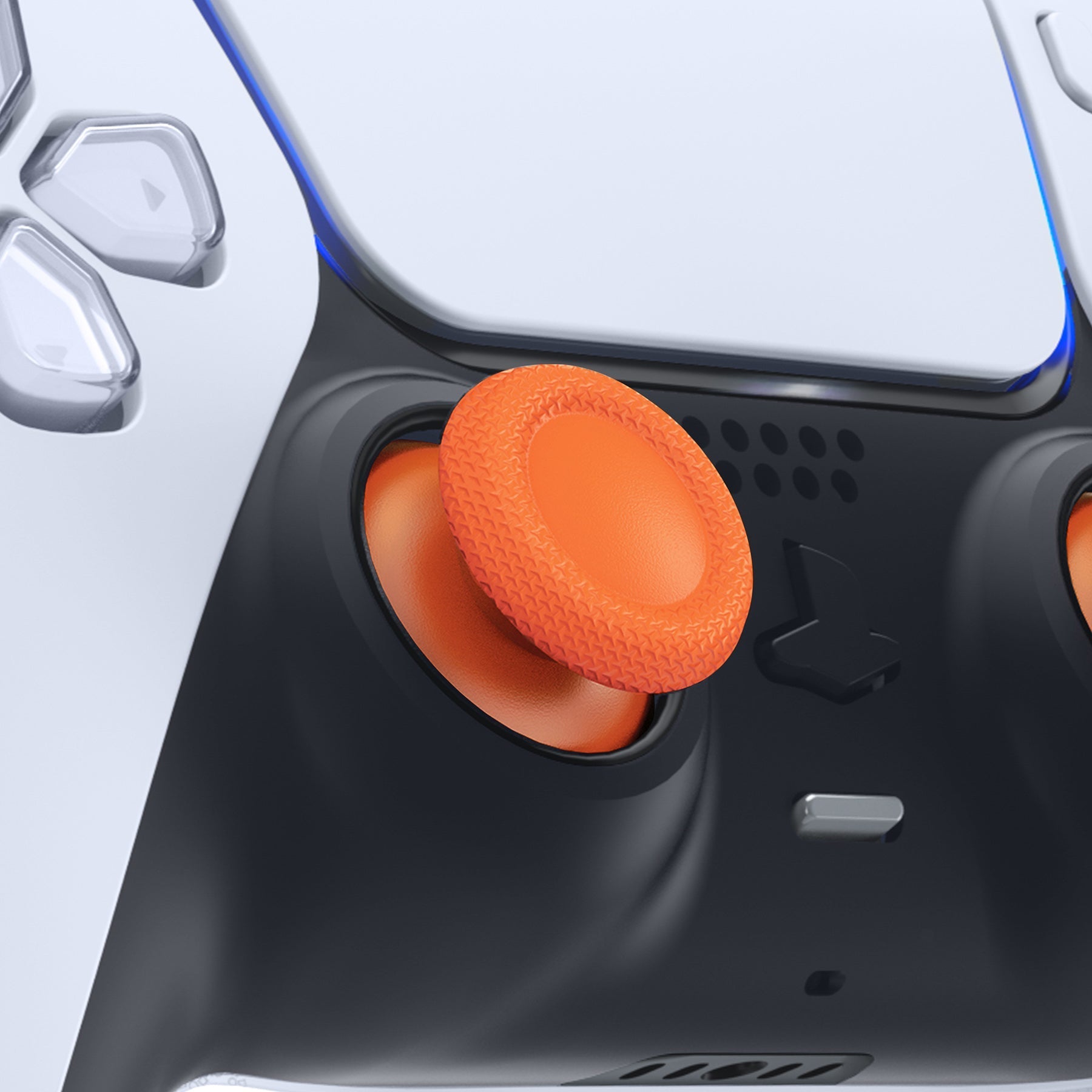 eXtremeRate Replacement Thumbsticks Analog Stick Joystick Compatible with PS5 & PS4 All Model Controller - Orange eXtremeRate