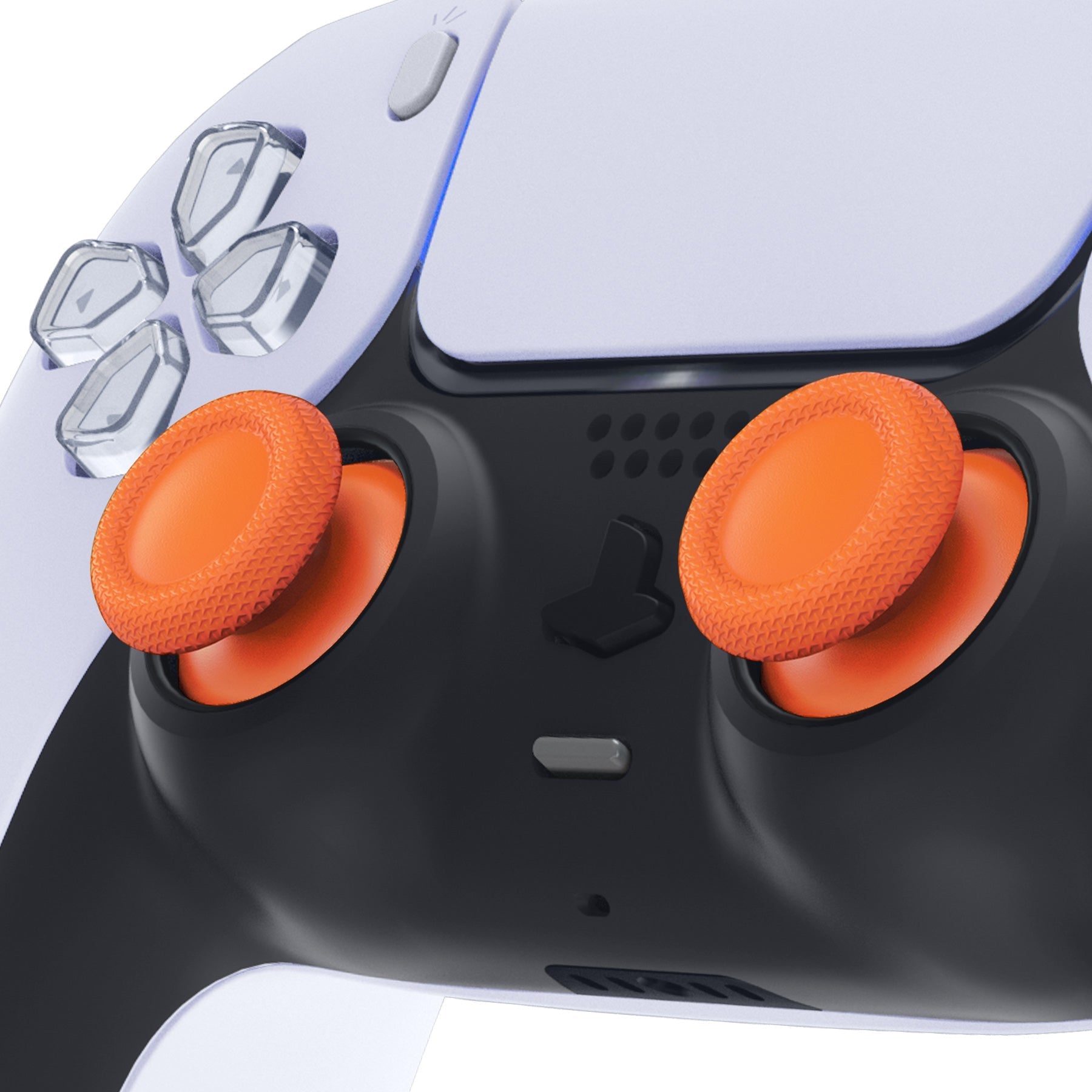 eXtremeRate Replacement Thumbsticks Analog Stick Joystick Compatible with PS5 & PS4 All Model Controller - Orange eXtremeRate