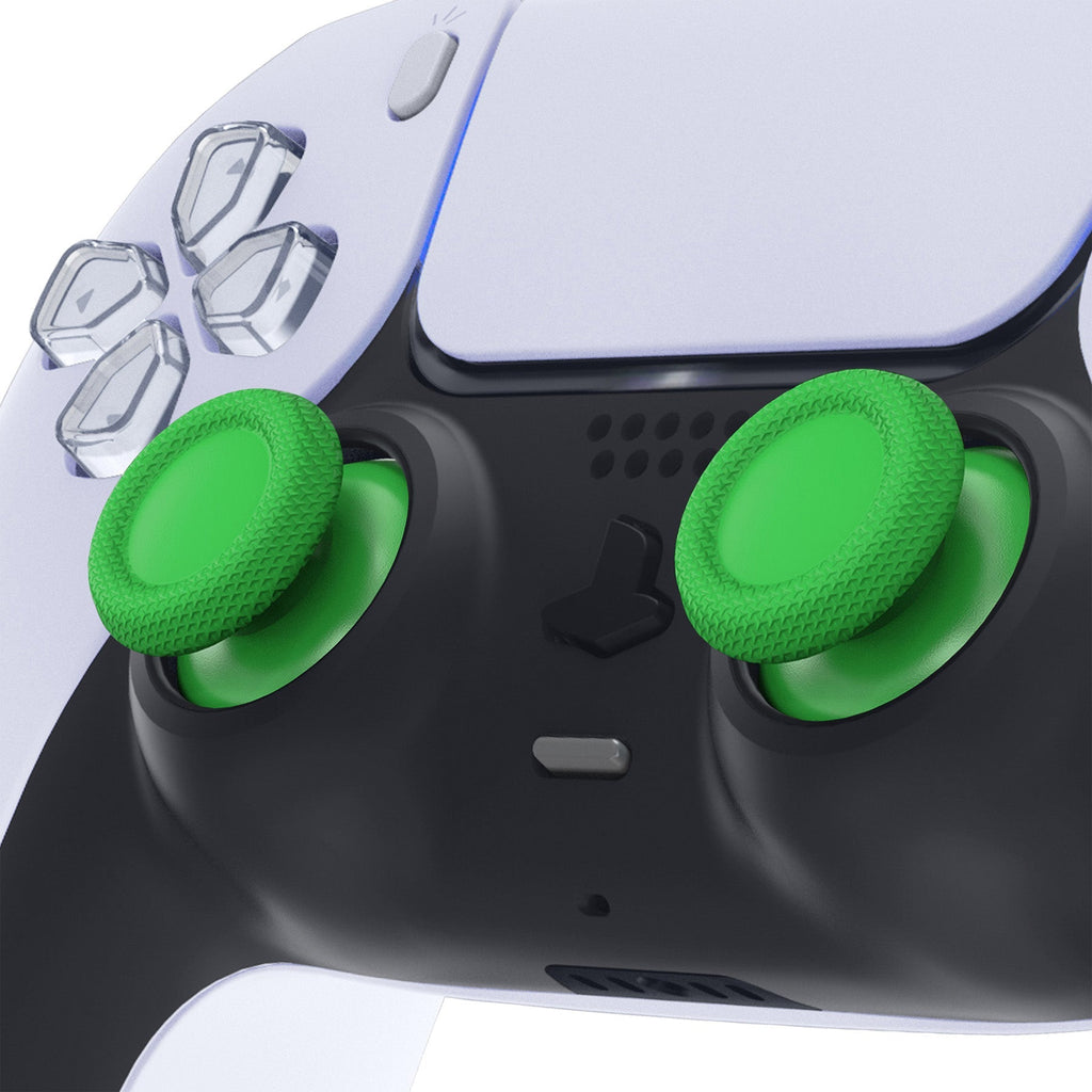 eXtremeRate Replacement Thumbsticks Analog Stick Joystick Compatible with PS5 & PS4 All Model Controller - Green eXtremeRate