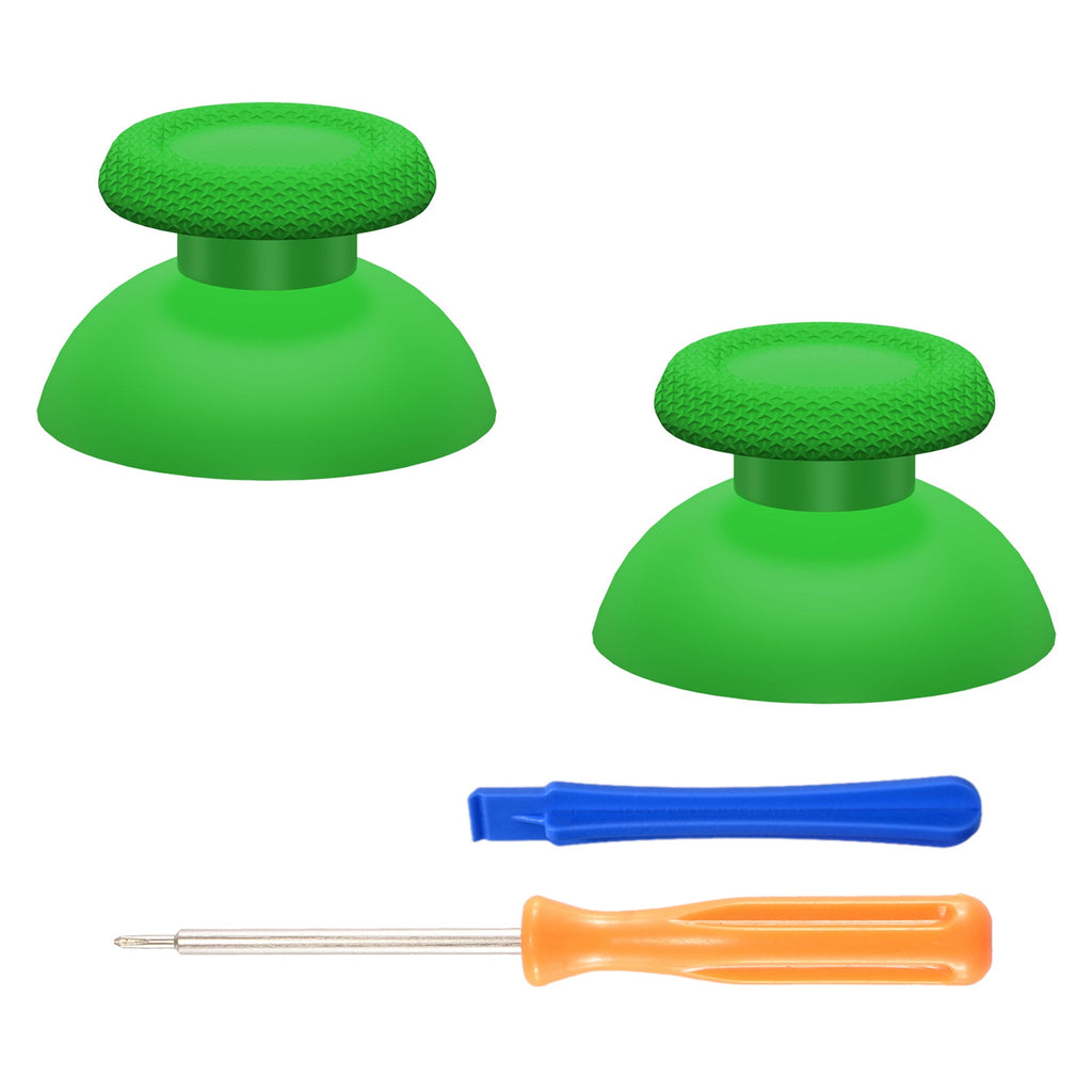 eXtremeRate Replacement Thumbsticks Analog Stick Joystick Compatible with PS5 & PS4 All Model Controller - Green eXtremeRate