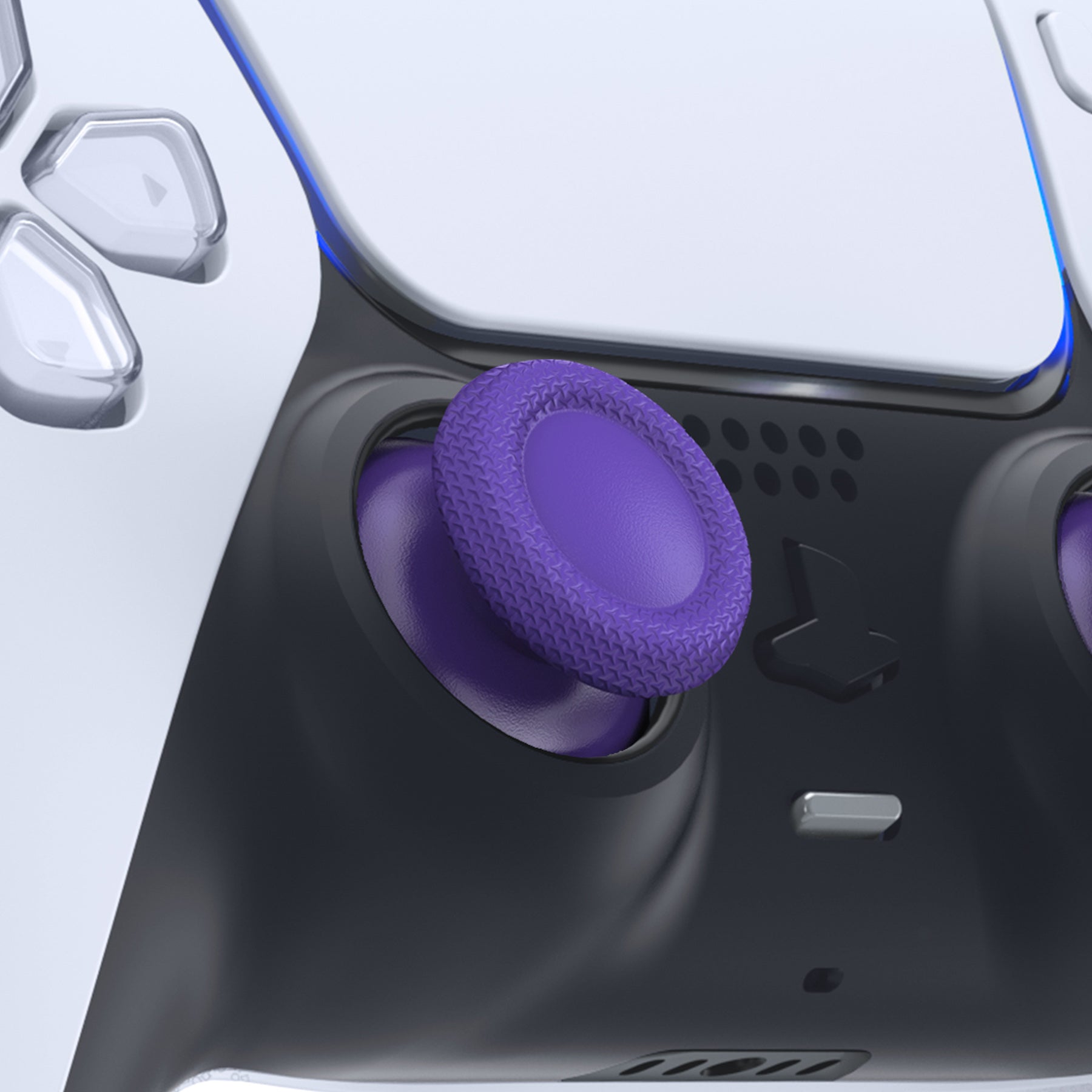 eXtremeRate Replacement Thumbsticks Analog Stick Joystick Compatible with PS5 & PS4 All Model Controller - Purple eXtremeRate