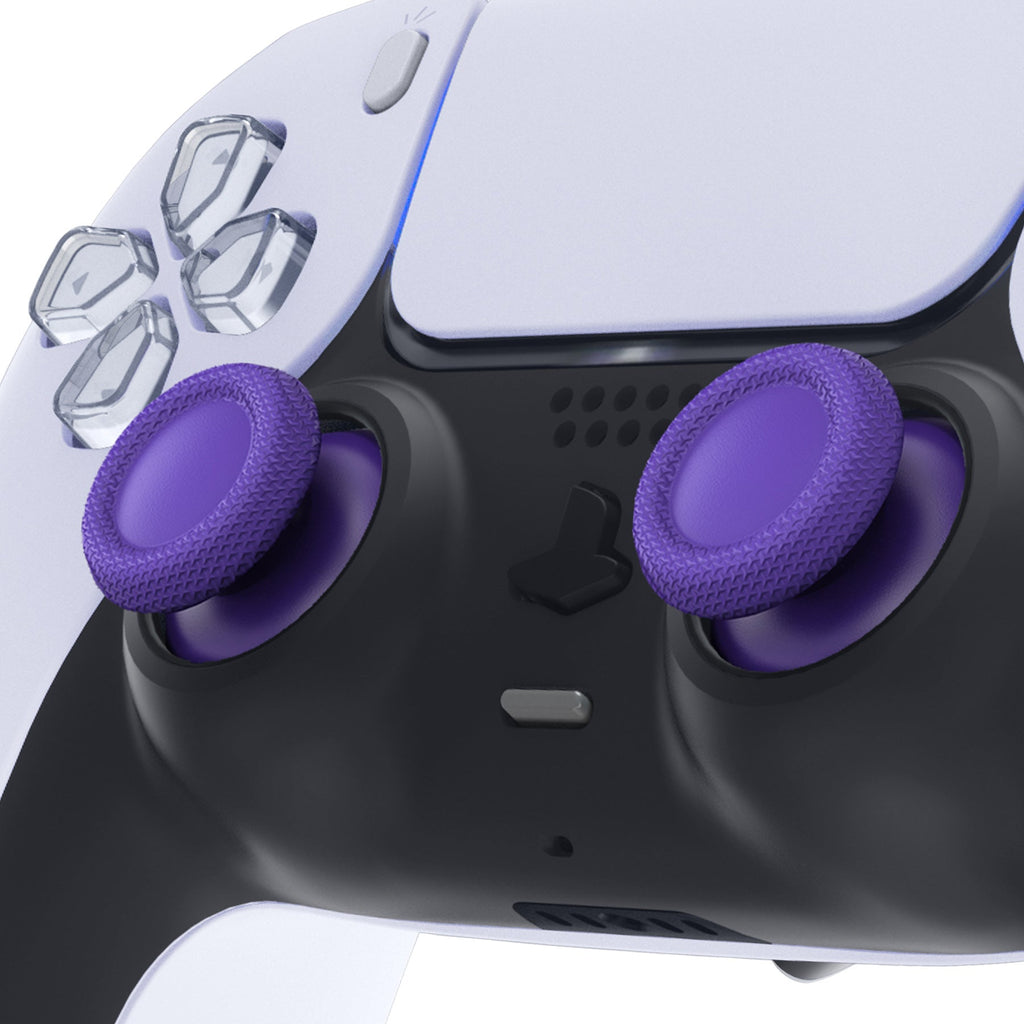 eXtremeRate Replacement Thumbsticks Analog Stick Joystick Compatible with PS5 & PS4 All Model Controller - Purple eXtremeRate