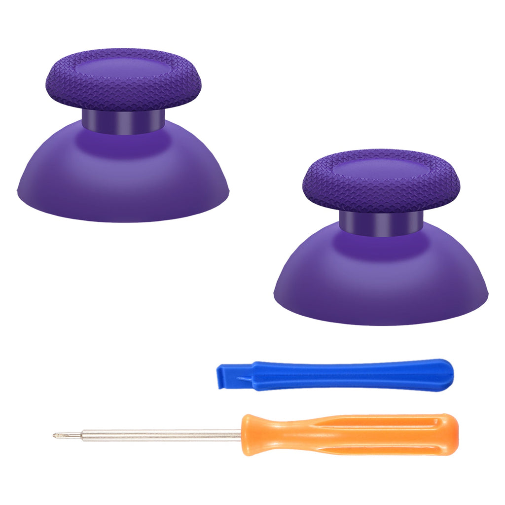 eXtremeRate Replacement Thumbsticks Analog Stick Joystick Compatible with PS5 & PS4 All Model Controller - Purple eXtremeRate