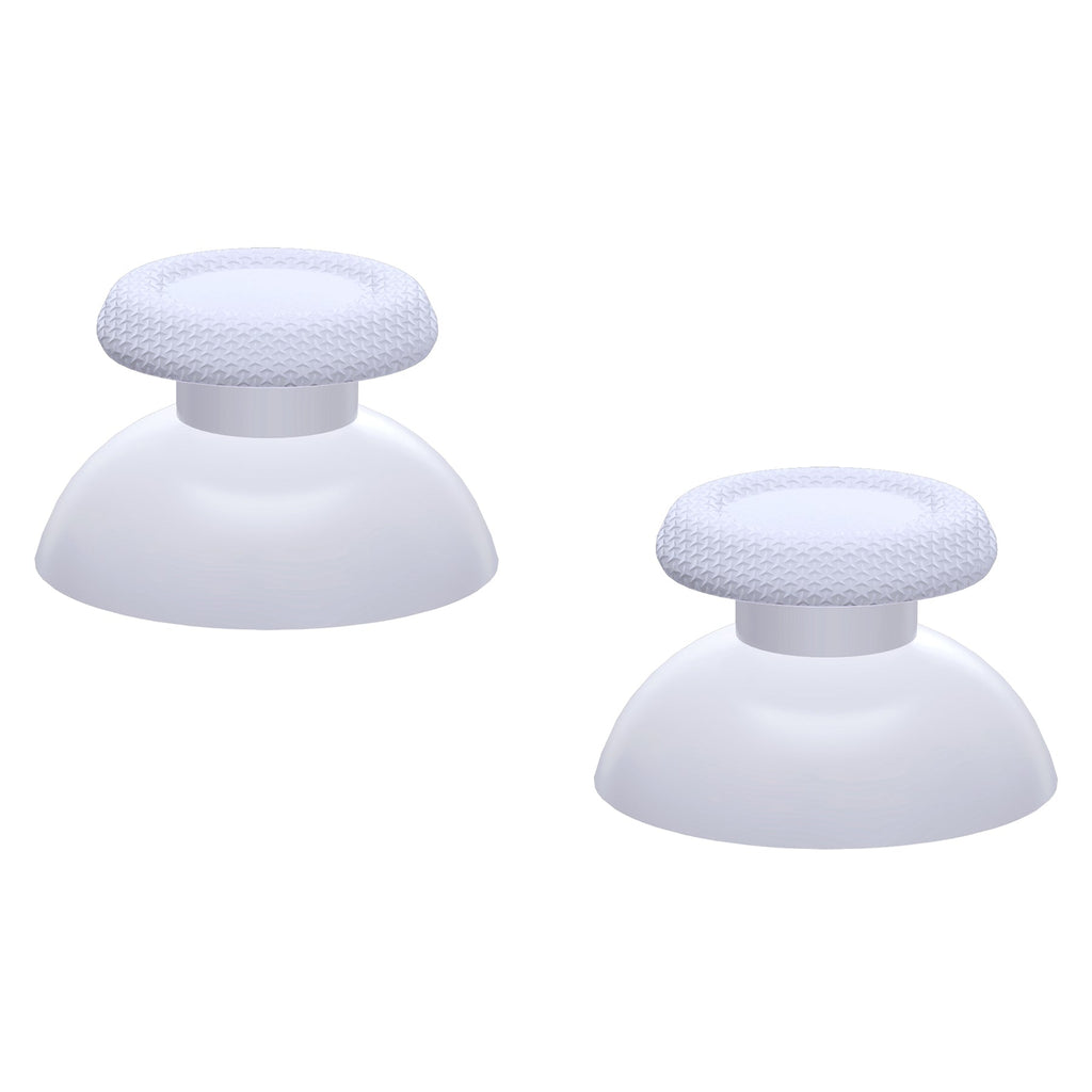 eXtremeRate Replacement Thumbsticks Analog Stick Joystick Compatible with PS5 & PS4 All Model Controller - Solid White eXtremeRate