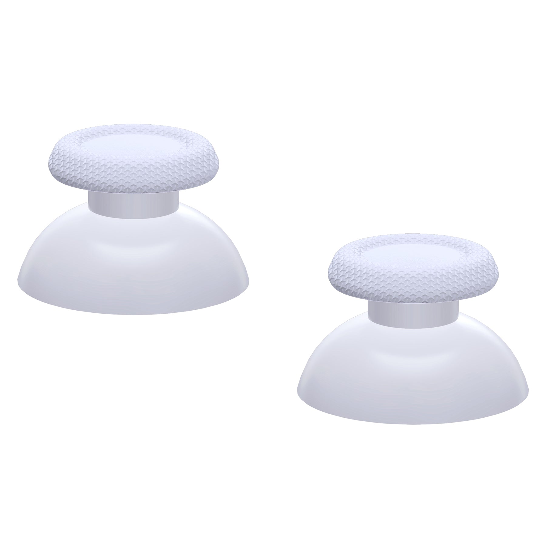 eXtremeRate Replacement Thumbsticks Analog Stick Joystick Compatible with PS5 & PS4 All Model Controller - Solid White eXtremeRate