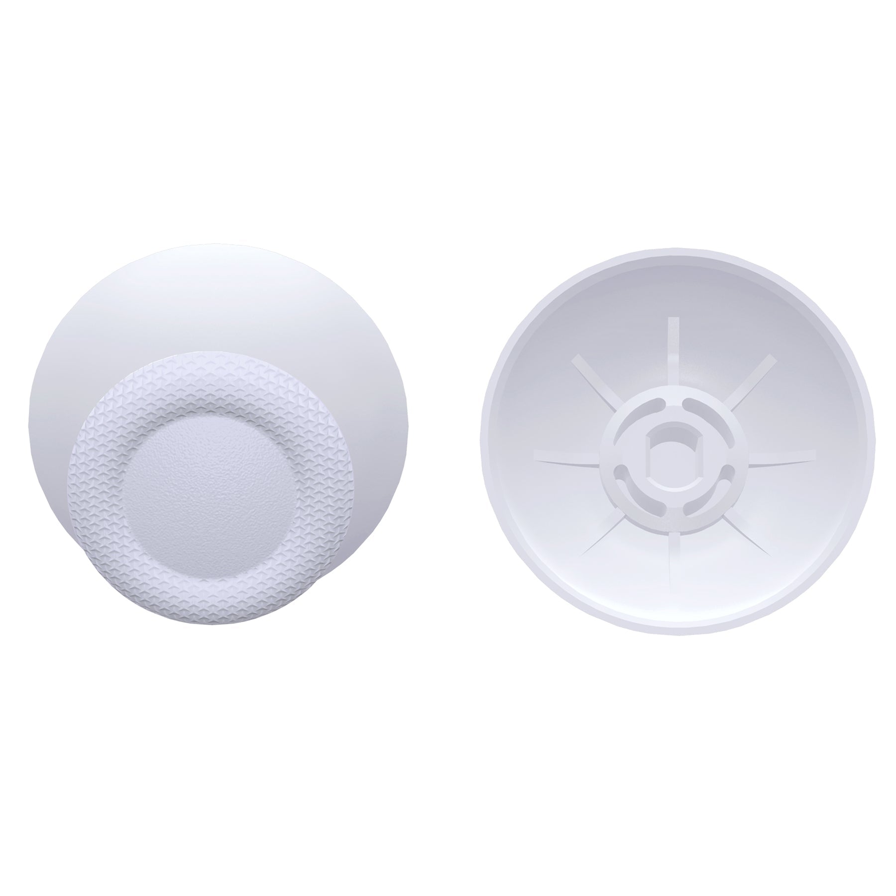 eXtremeRate Replacement Thumbsticks Analog Stick Joystick Compatible with PS5 & PS4 All Model Controller - Solid White eXtremeRate
