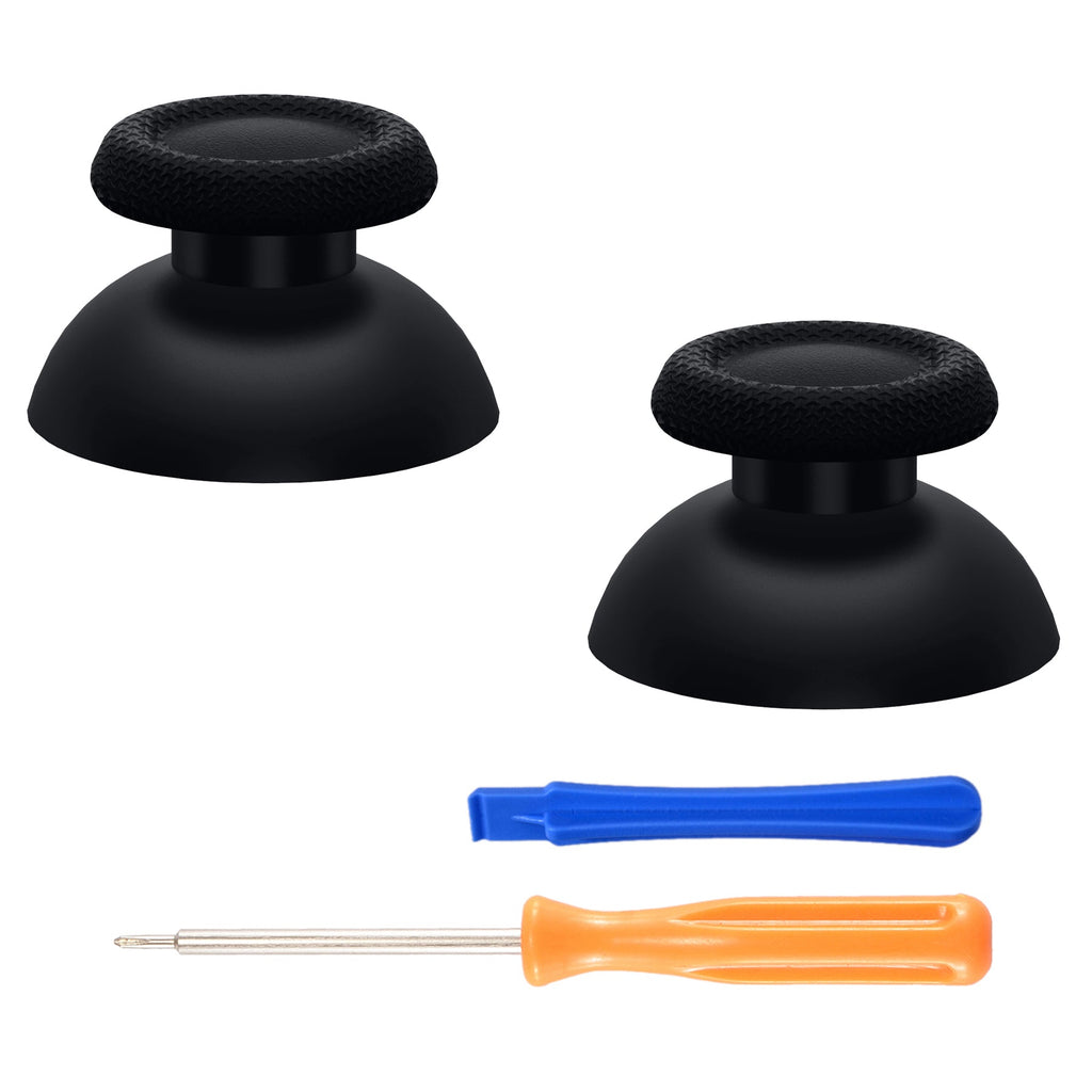 eXtremeRate Replacement Thumbsticks Analog Stick Joystick Compatible with PS5 & PS4 All Model Controller - Black eXtremeRate