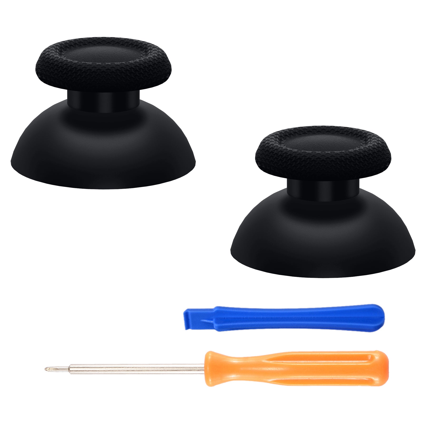 eXtremeRate Replacement Thumbsticks Analog Stick Joystick Compatible with PS5 & PS4 All Model Controller - Black eXtremeRate