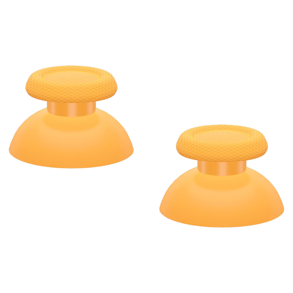 eXtremeRate Replacement Thumbsticks Analog Stick Joystick Compatible with PS5 & PS4 All Model Controller - Caution Yellow eXtremeRate