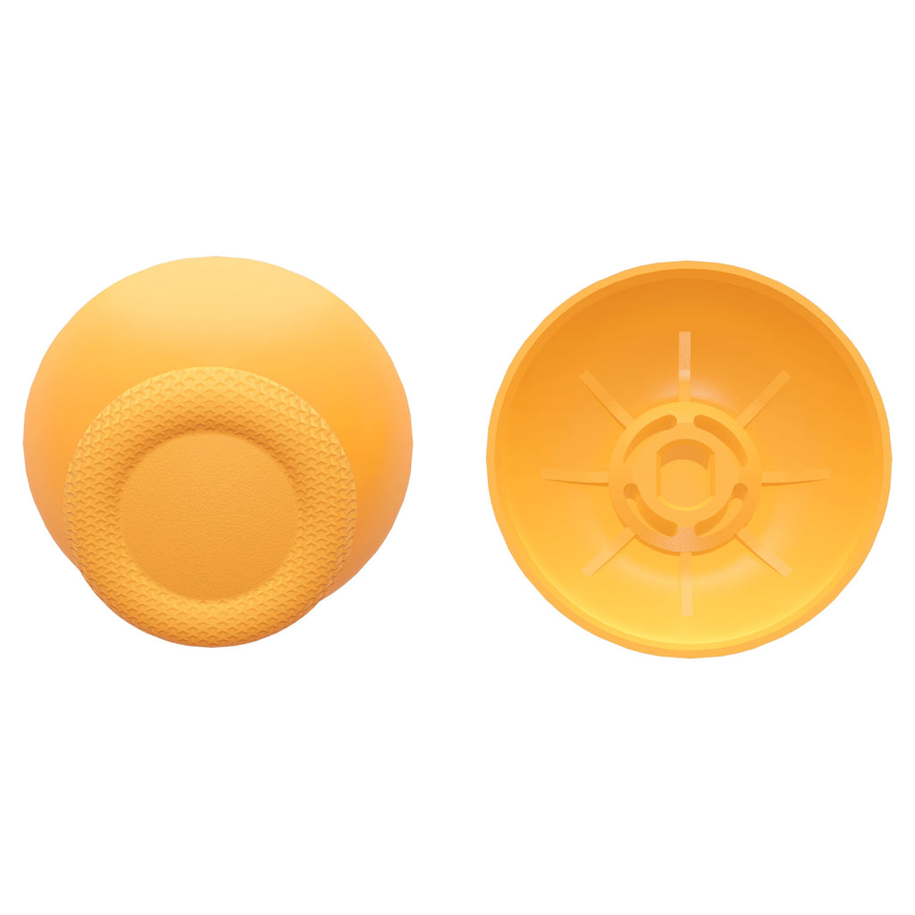 eXtremeRate Replacement Thumbsticks Analog Stick Joystick Compatible with PS5 & PS4 All Model Controller - Caution Yellow eXtremeRate
