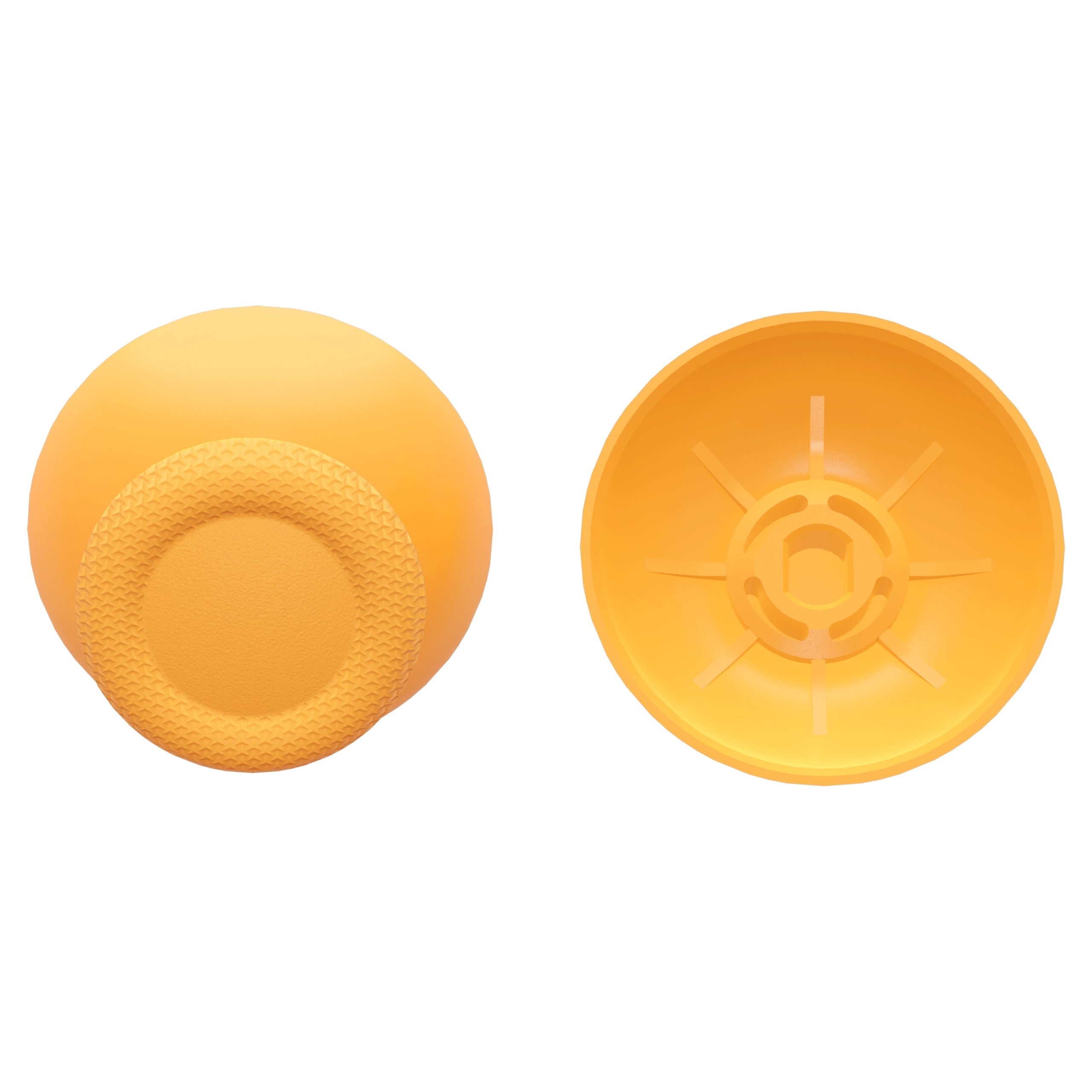 eXtremeRate Replacement Thumbsticks Analog Stick Joystick Compatible with PS5 & PS4 All Model Controller - Caution Yellow eXtremeRate