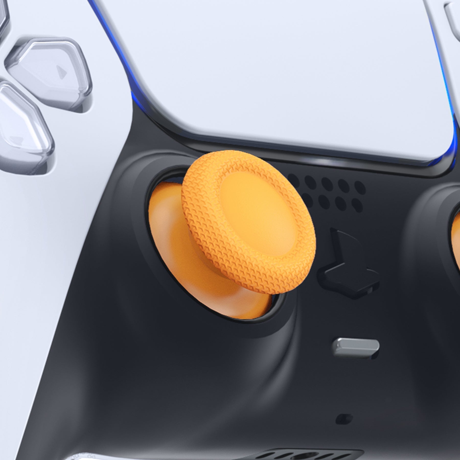 eXtremeRate Replacement Thumbsticks Analog Stick Joystick Compatible with PS5 & PS4 All Model Controller - Caution Yellow eXtremeRate