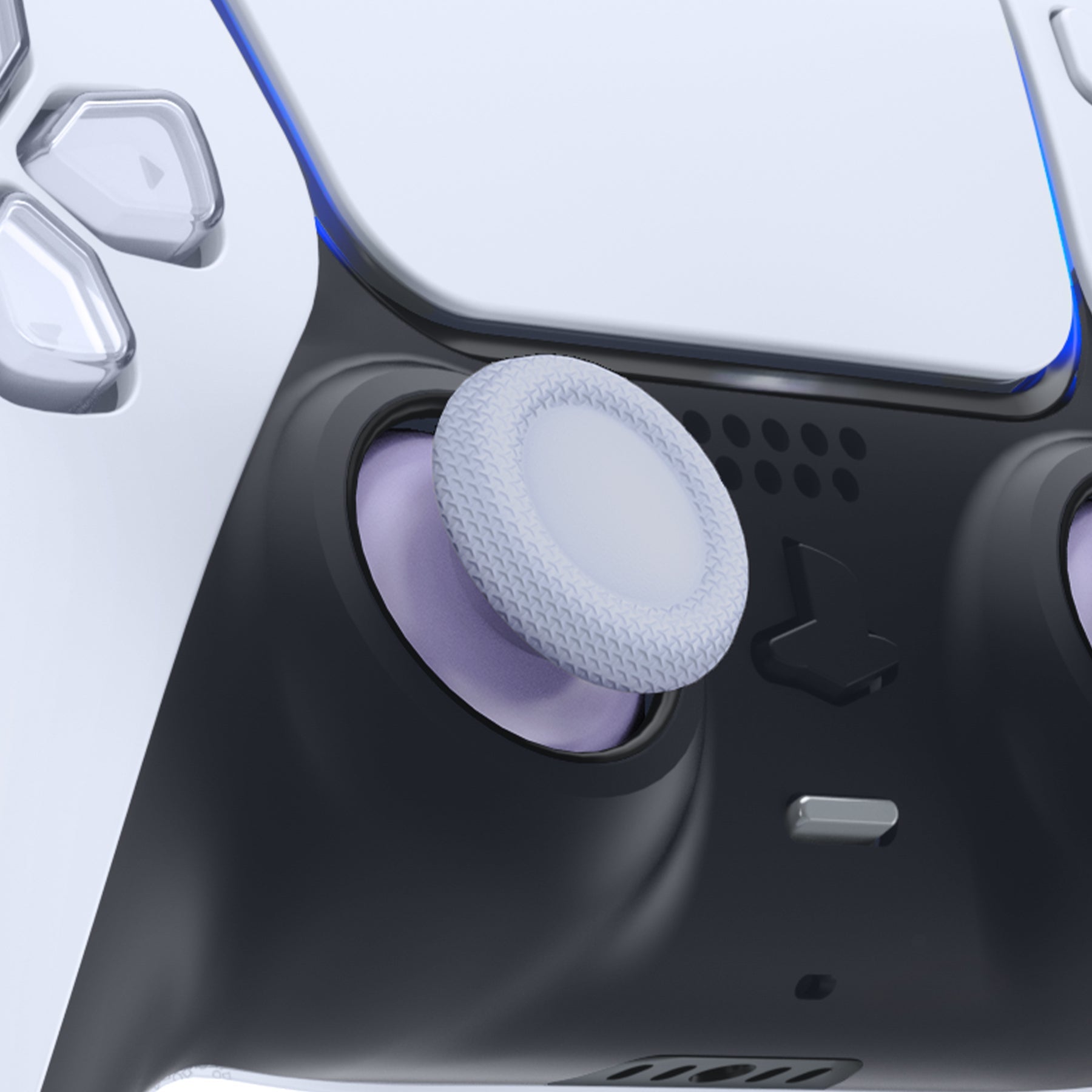 eXtremeRate Replacement Thumbsticks Analog Stick Joystick Compatible with PS5 & PS4 All Model Controller - Light Violet eXtremeRate