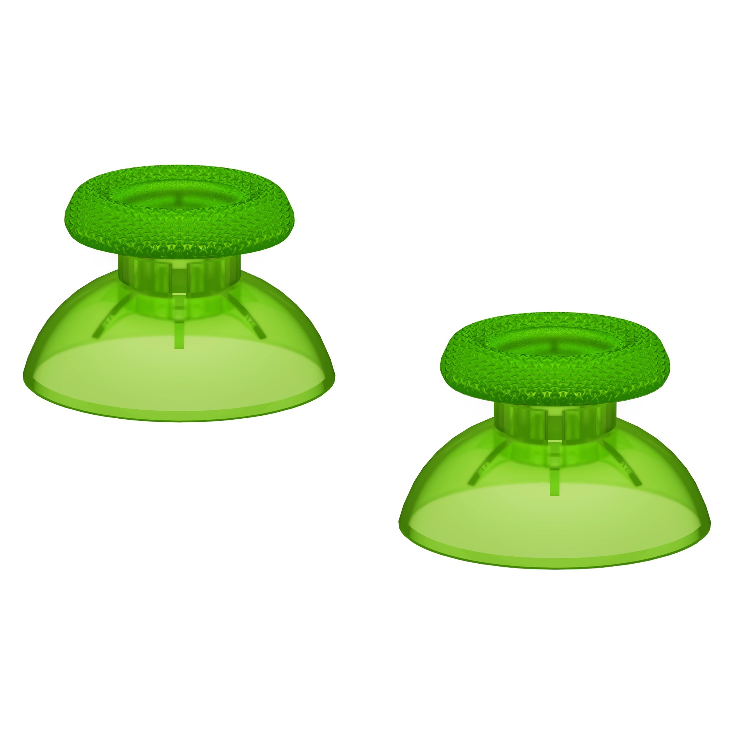 eXtremeRate Replacement Thumbsticks Analog Stick Joystick Compatible with PS5 & PS4 All Model Controller - Clear Green eXtremeRate