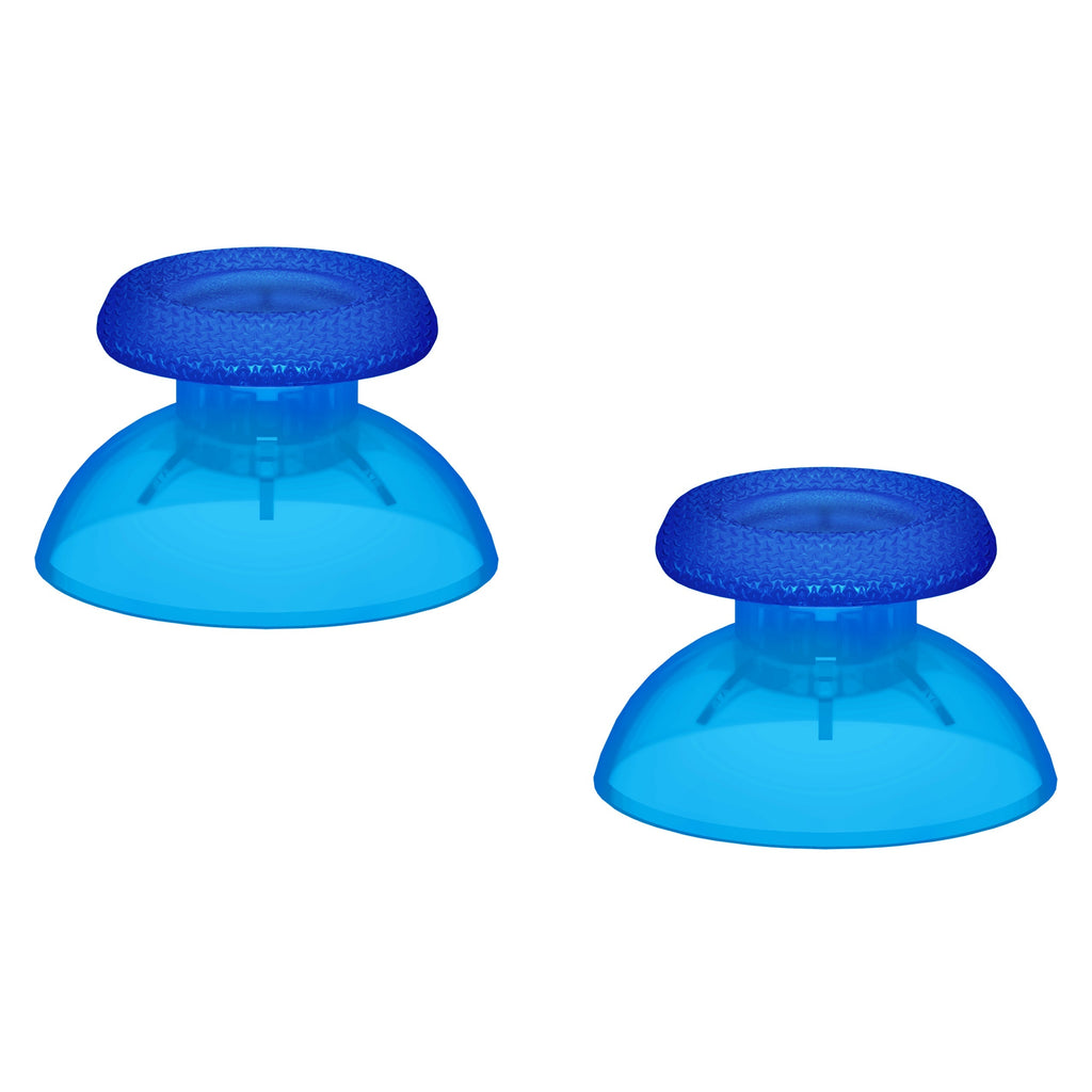 eXtremeRate Replacement Thumbsticks Analog Stick Joystick Compatible with PS5 & PS4 All Model Controller - Clear Blue eXtremeRate