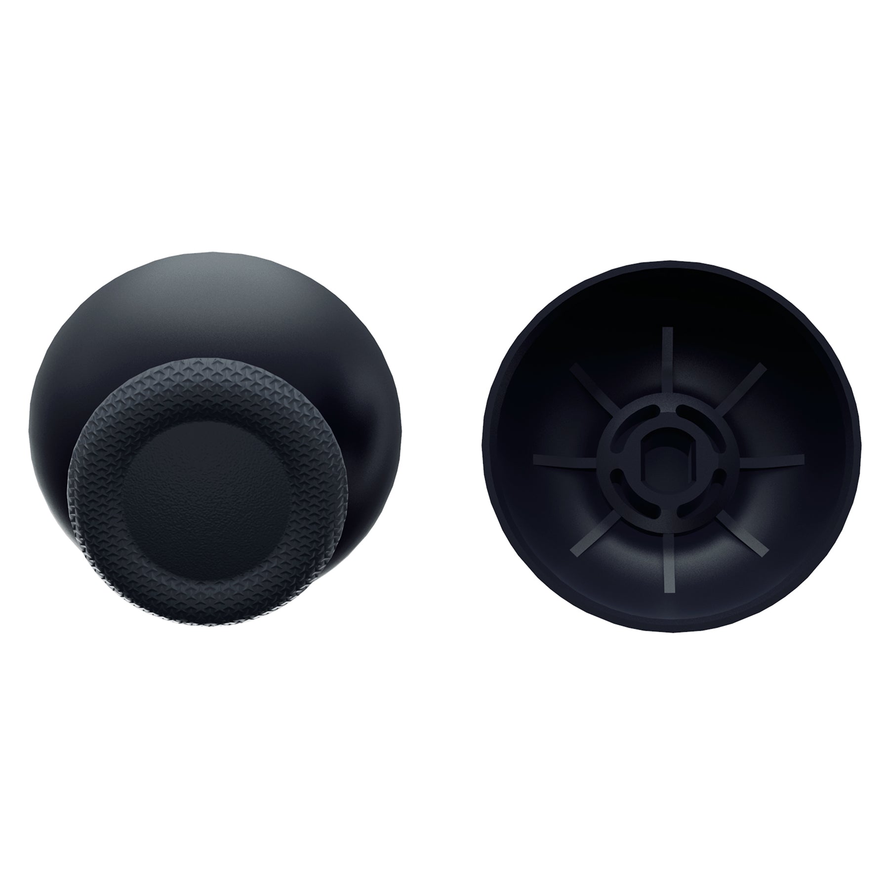eXtremeRate Replacement Thumbsticks Analog Stick Joystick Compatible with PS5 & PS4 All Model Controller - Solid Black eXtremeRate