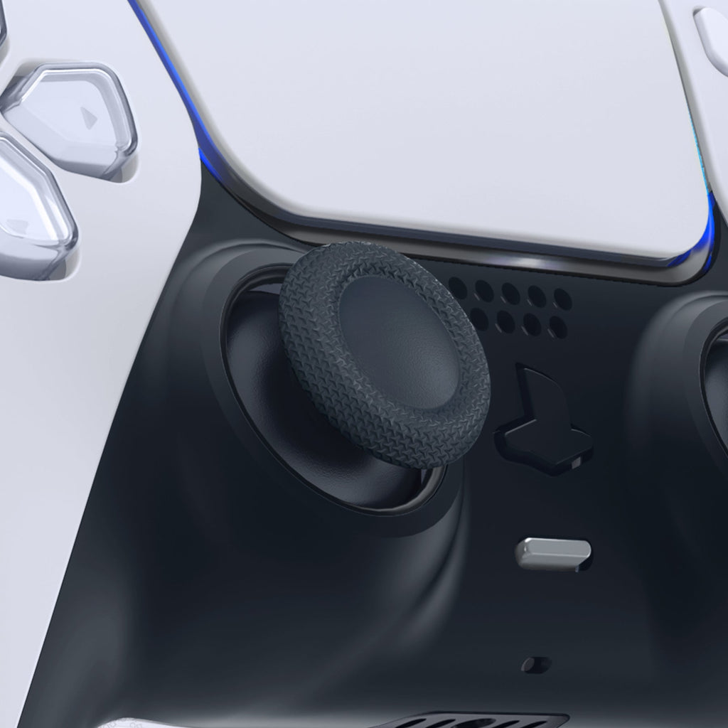 eXtremeRate Replacement Thumbsticks Analog Stick Joystick Compatible with PS5 & PS4 All Model Controller - Solid Black eXtremeRate