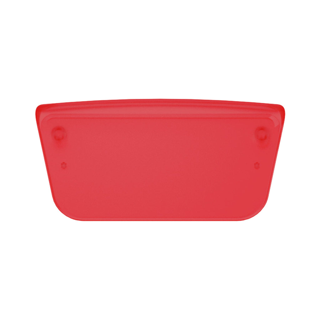 eXtremeRate Replacement Custom Touchpad Cover Compatible with PS5 Controller BDM-010/020/030/040/050/060 - Clear Red eXtremeRate