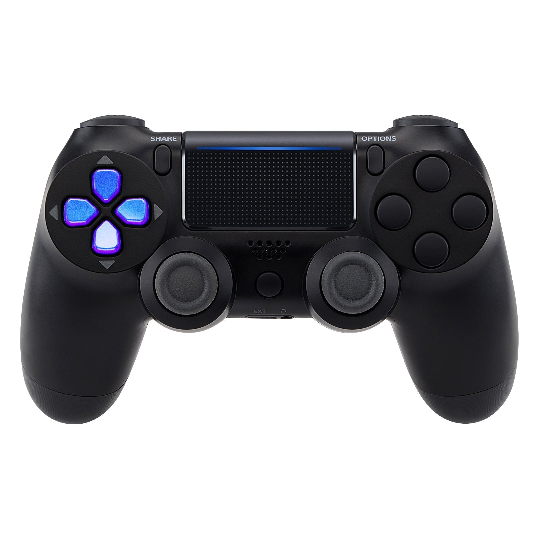 eXtremeRate Ergonomic Split Dpad Buttons (SDP Buttons) for PS5 & PS5 Edge & PS4 All Model Controller - Chameleon Purple Blue eXtremeRate