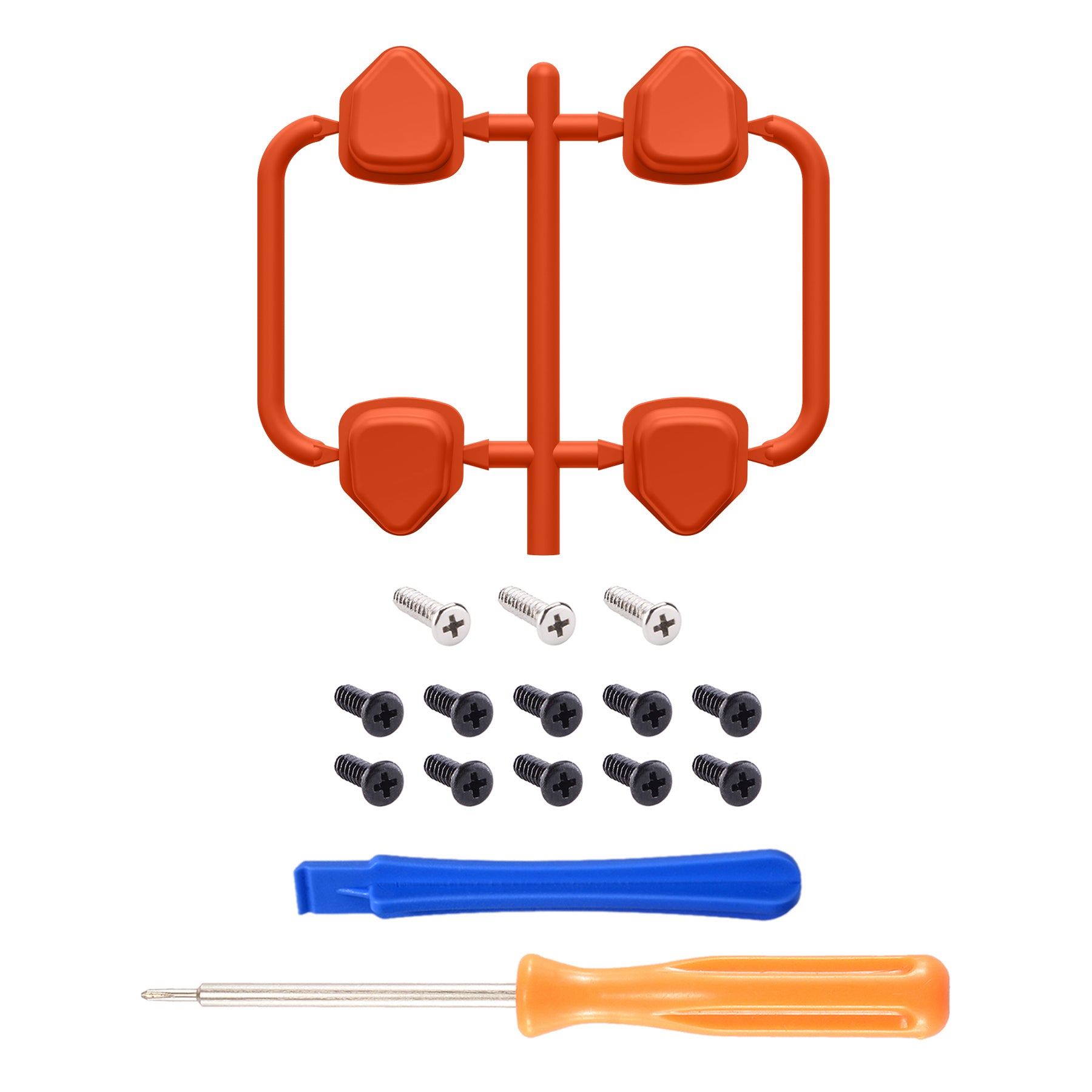 eXtremeRate Ergonomic Split Dpad Buttons (SDP Buttons) for PS5 & PS5 Edge & PS4 All Model Controller - Orange eXtremeRate