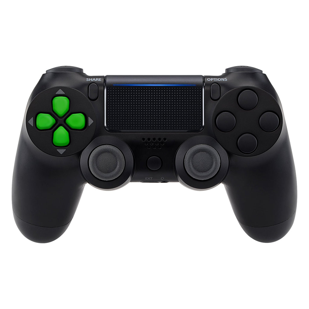 eXtremeRate Ergonomic Split Dpad Buttons (SDP Buttons) for PS5 & PS5 Edge & PS4 All Model Controller - Green eXtremeRate