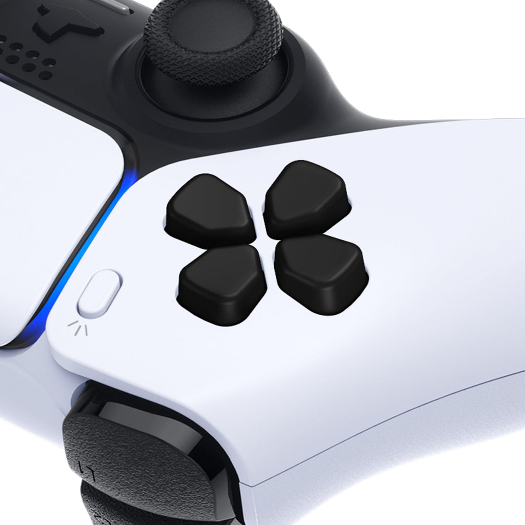 eXtremeRate Ergonomic Split Dpad Buttons (SDP Buttons) for PS5 & PS5 Edge & PS4 All Model Controller - Black eXtremeRate