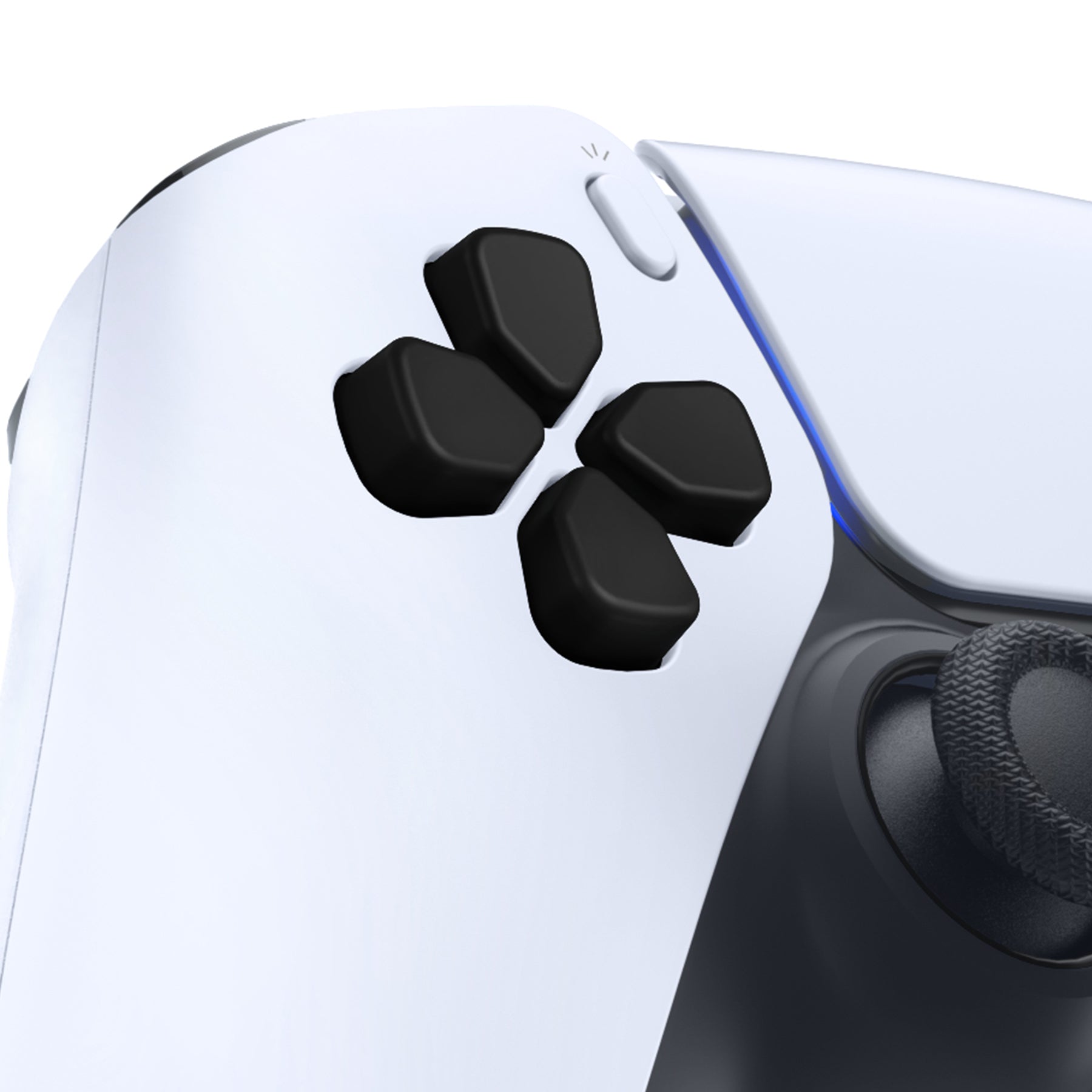 eXtremeRate Ergonomic Split Dpad Buttons (SDP Buttons) for PS5 & PS5 Edge & PS4 All Model Controller - Black eXtremeRate
