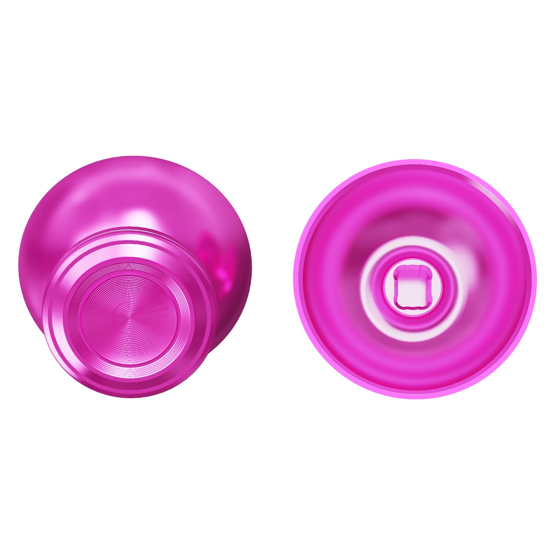 eXtremeRate Replacement Aluminum Metal Thumbsticks Compatible with PS5 & PS4 Controller - Purple eXtremeRate