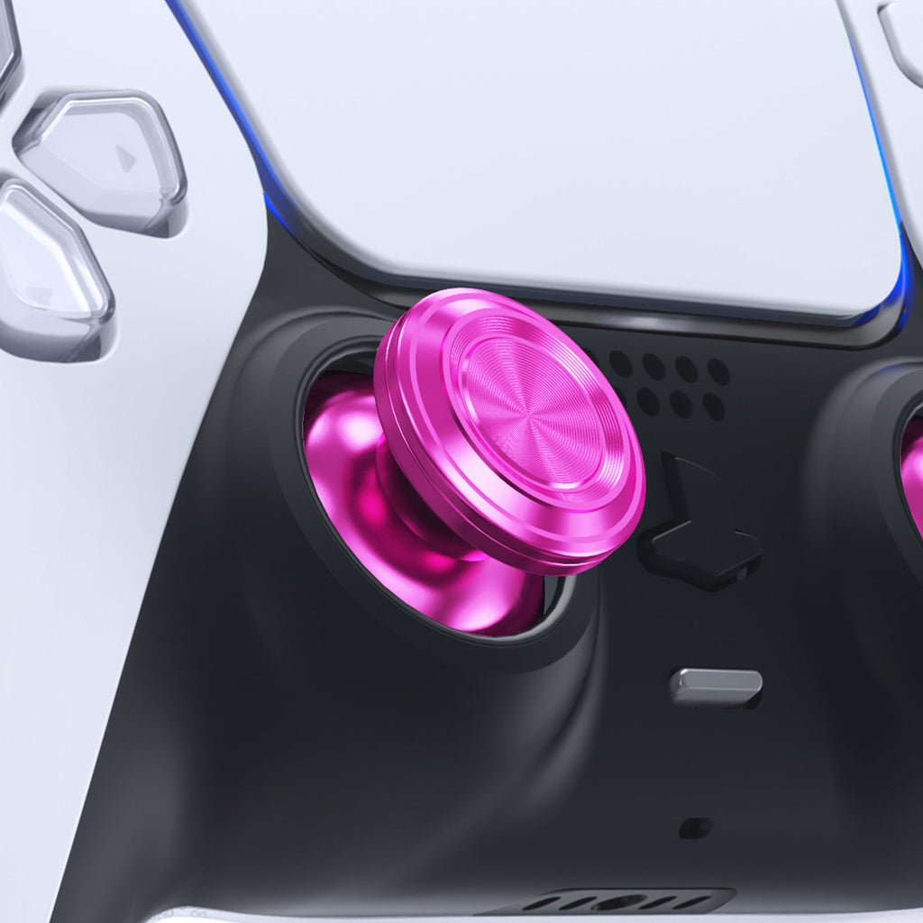 eXtremeRate Replacement Aluminum Metal Thumbsticks Compatible with PS5 & PS4 Controller - Purple eXtremeRate