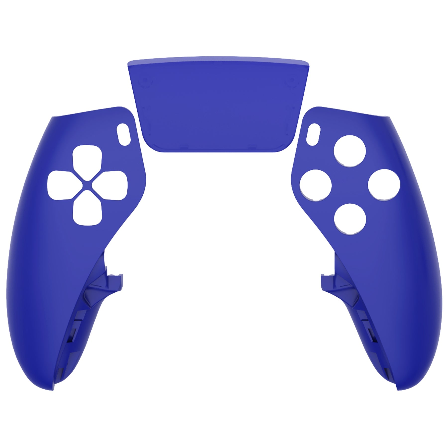eXtremeRate Replacement Left Right Front Housing Shell with Touchpad Compatible with PS5 Edge Controller - Dream Blue eXtremeRate