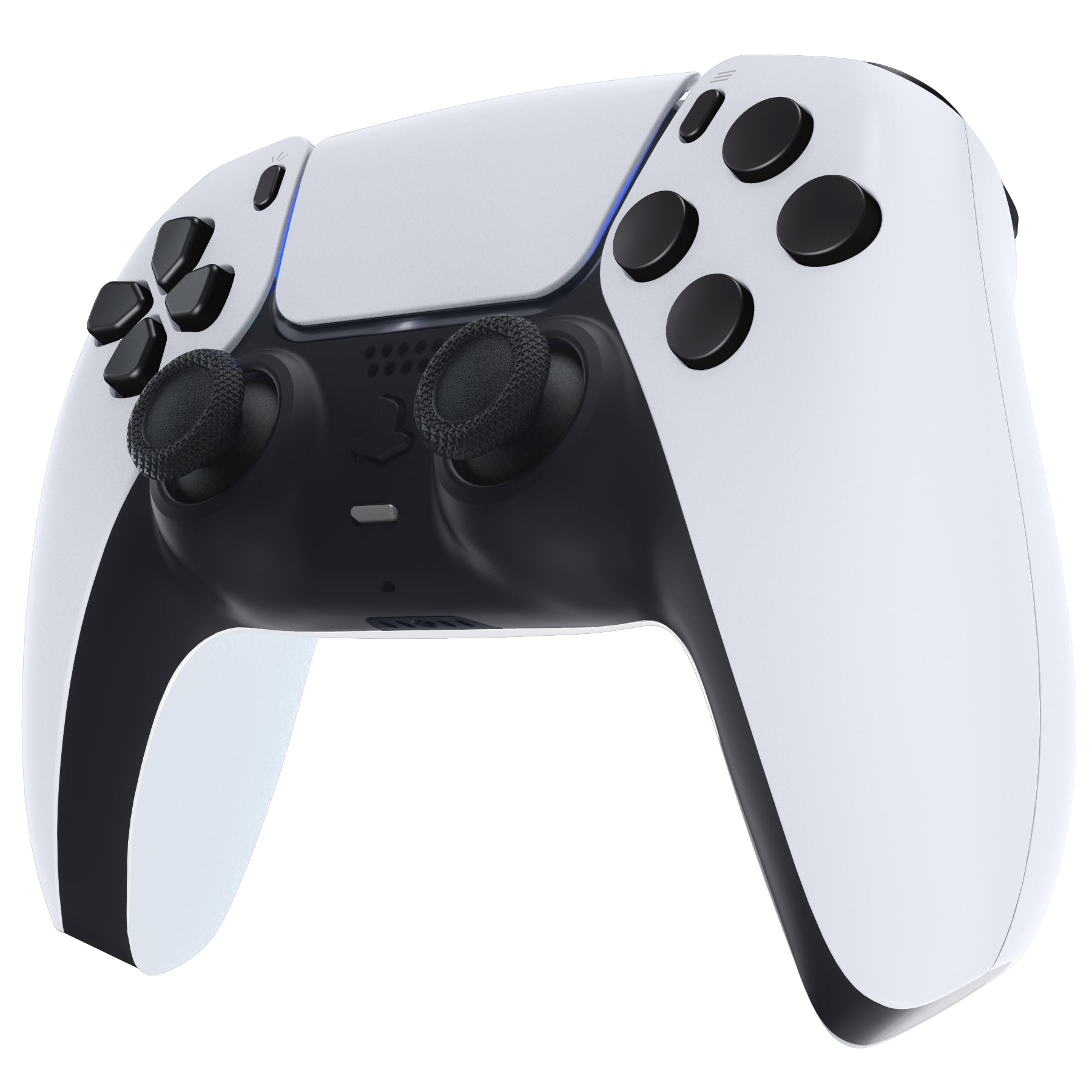 eXtremeRate Replacement Full Set Buttons Compatible with PS5 Controller BDM-030/040/050/060 - Black eXtremeRate