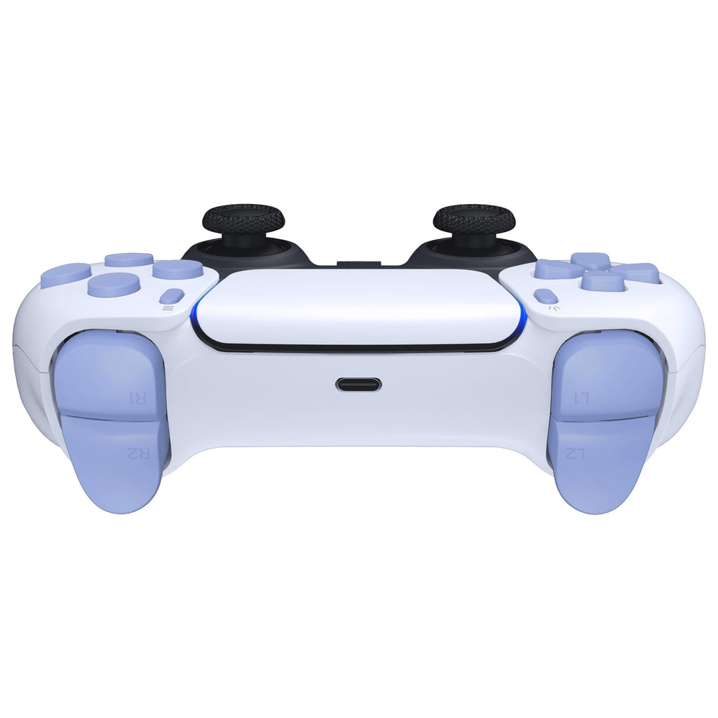 eXtremeRate Replacement Full Set Buttons Compatible with PS5 Controller BDM-030/040/050/060 - Light Violet eXtremeRate