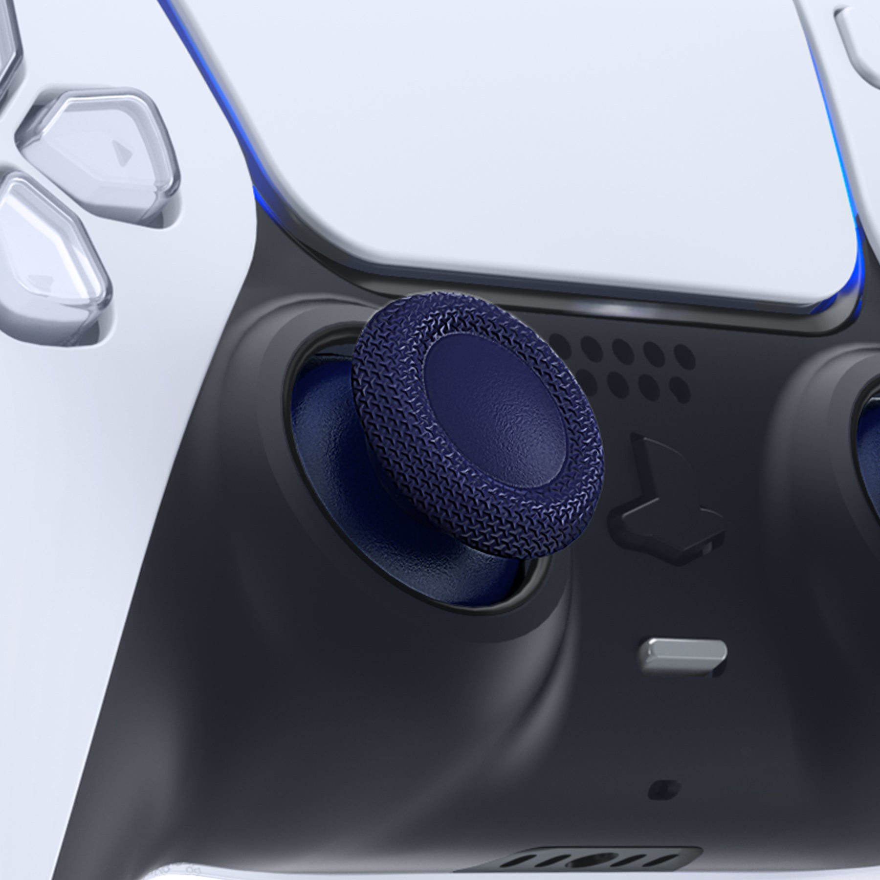 eXtremeRate Replacement Thumbsticks Analog Stick Joystick Compatible with PS5 & PS4 All Model Controller - Midnight Blue eXtremeRate