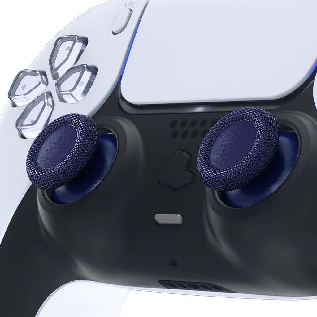 eXtremeRate Replacement Thumbsticks Analog Stick Joystick Compatible with PS5 & PS4 All Model Controller - Midnight Blue eXtremeRate