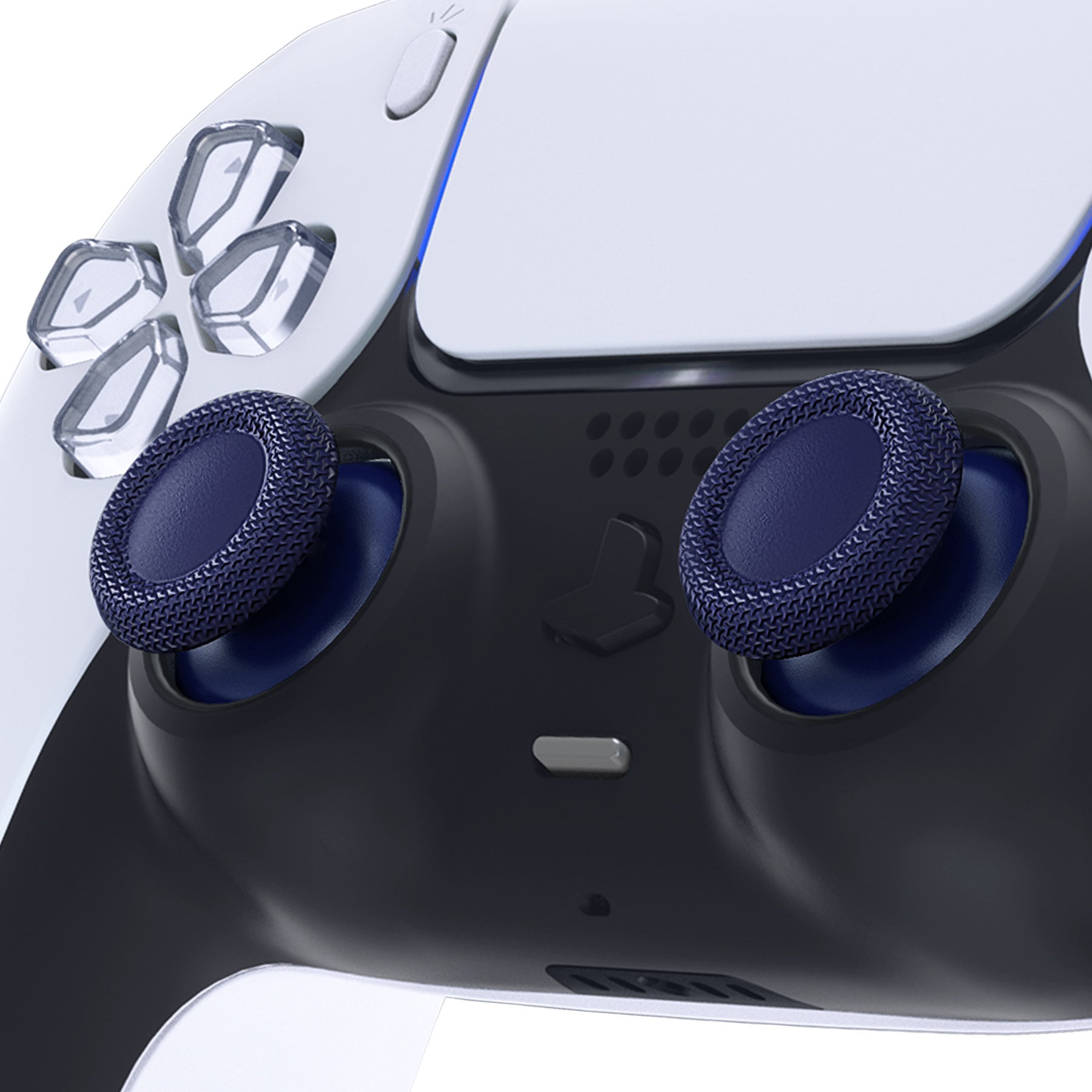 eXtremeRate Replacement Thumbsticks Analog Stick Joystick Compatible with PS5 & PS4 All Model Controller - Midnight Blue eXtremeRate